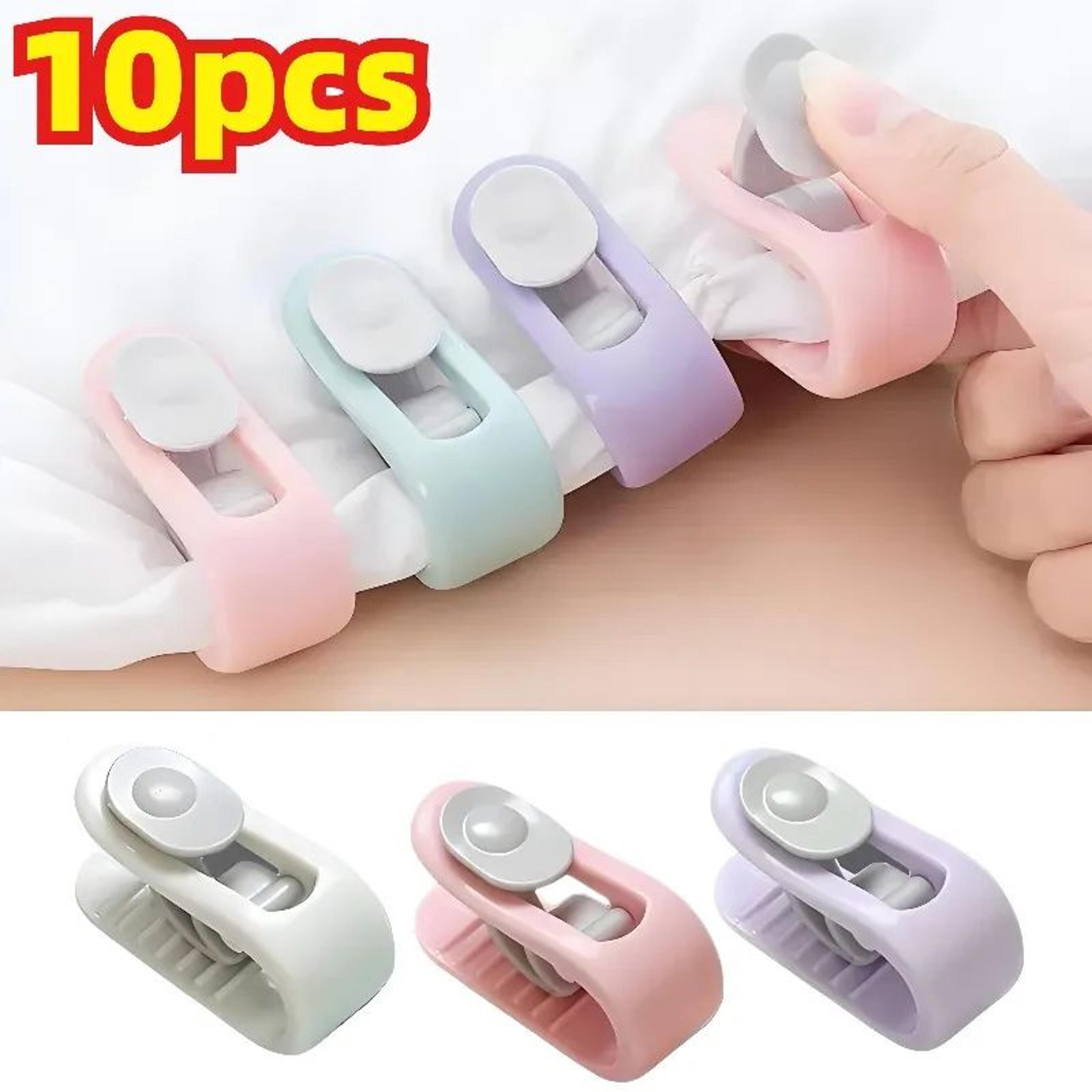 non-slip quilt clips for duvet cover, bed sheet grippers blanket holder fasteners, comforter fixer for bedroom bedding