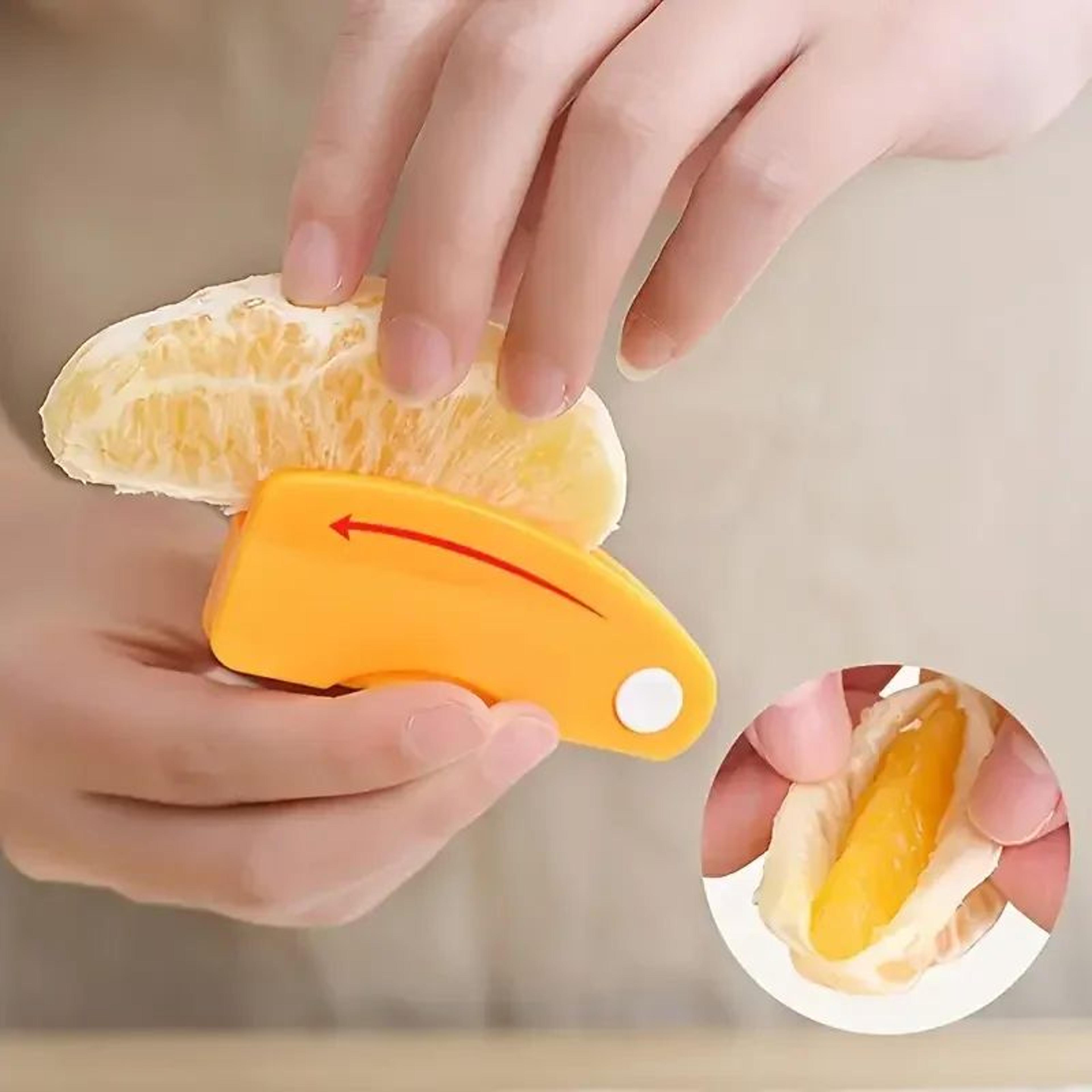 Multifunction Orange Peeler Tool Citrus Stripper And Cutter For Grapefruit Lemon Orange Easy Peelin 0
