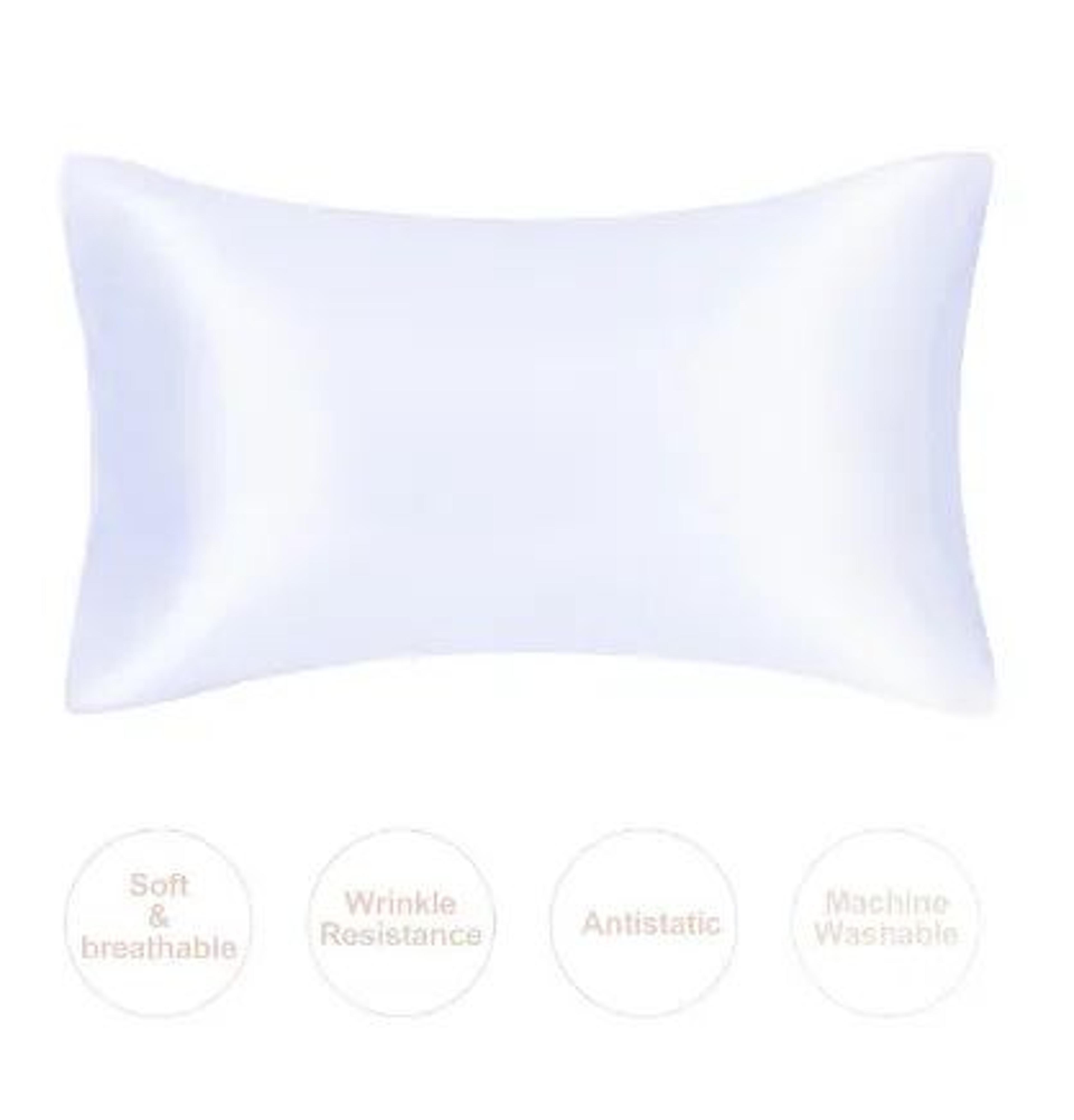 Silky Satin Pillowcase For Hair And Skin Soft Mulberry Style Pillow Case Standard Queen King Wrinkl 15