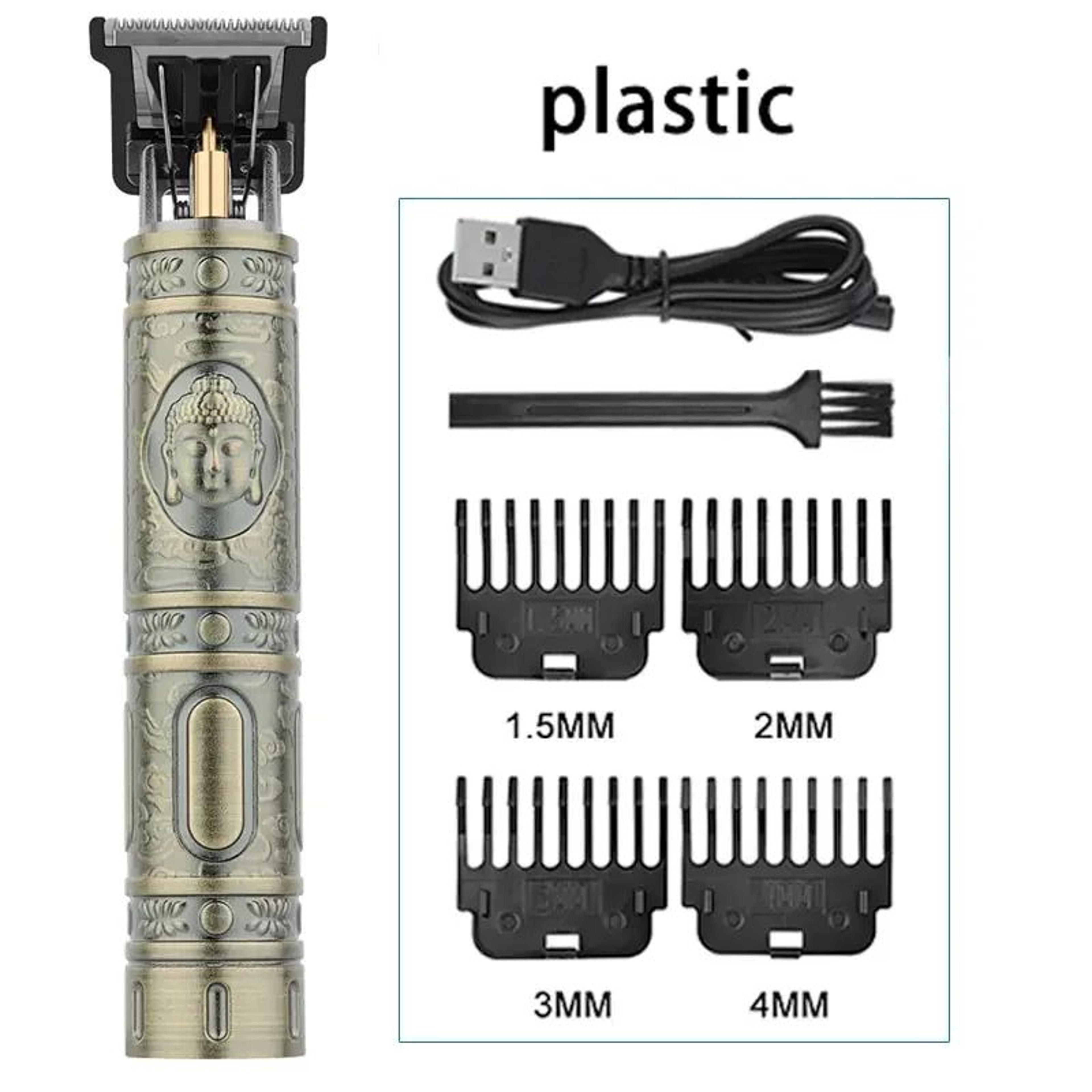 T9 LCD Hair Trimmer For Men Precision Beard And Body Clipper Wet Dry Waterproof Blades 90 Minute Ru 19