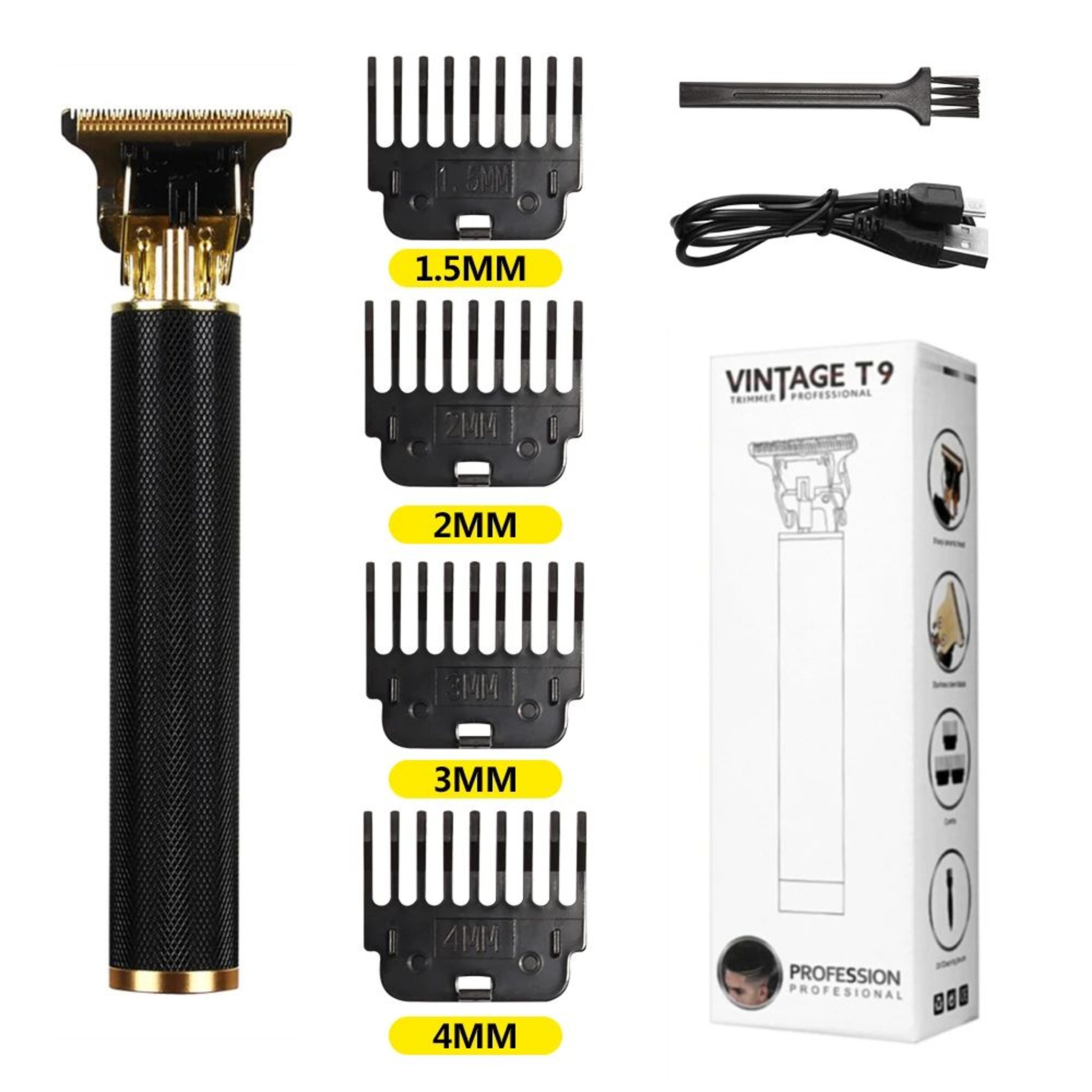T9 LCD Hair Trimmer For Men Precision Beard And Body Clipper Wet Dry Waterproof Blades 90 Minute Ru 20