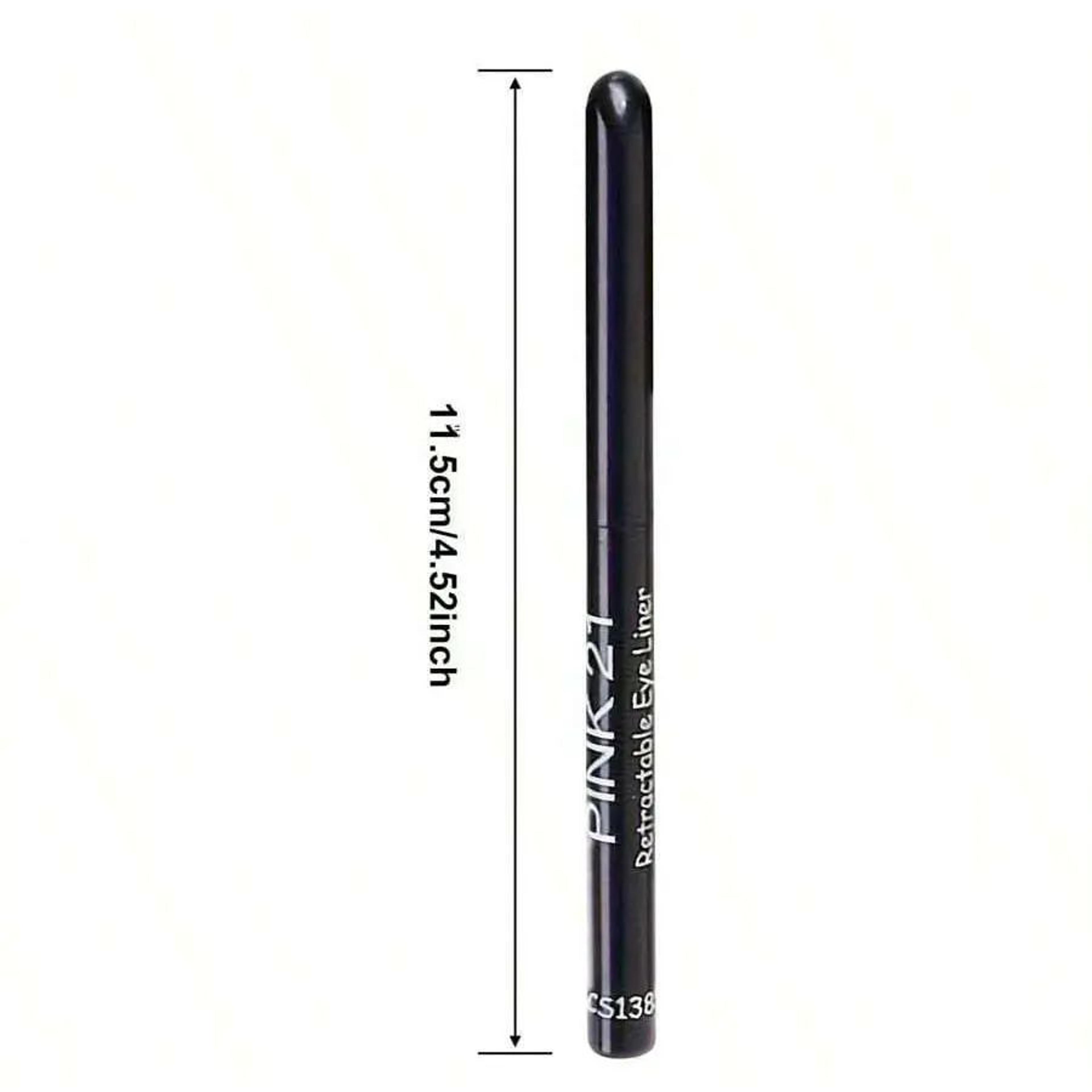 Waterproof Black Eyeliner Pencil Set 3 Pack Smudge Proof Long Lasting Easy Glide Beginner Friendly  5