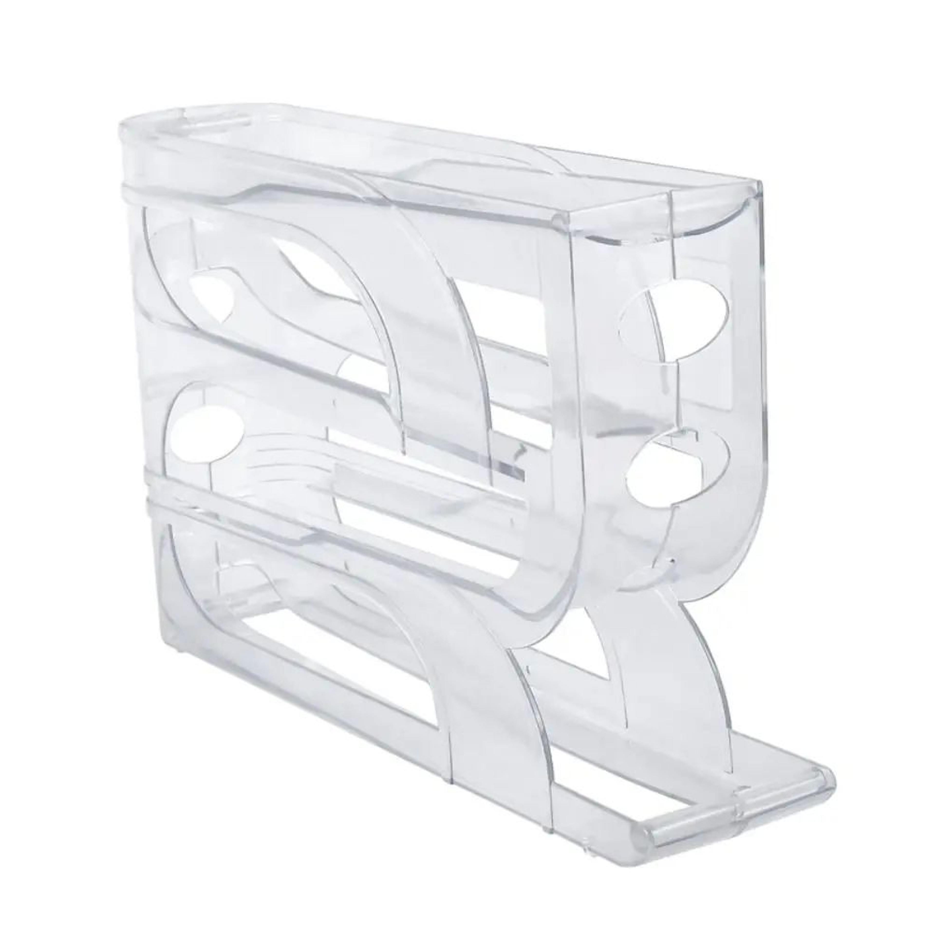 Automatic Egg Roller Organizer For Refrigerator Large Capacity Space Saving Egg Storage Rack  3 Or  7