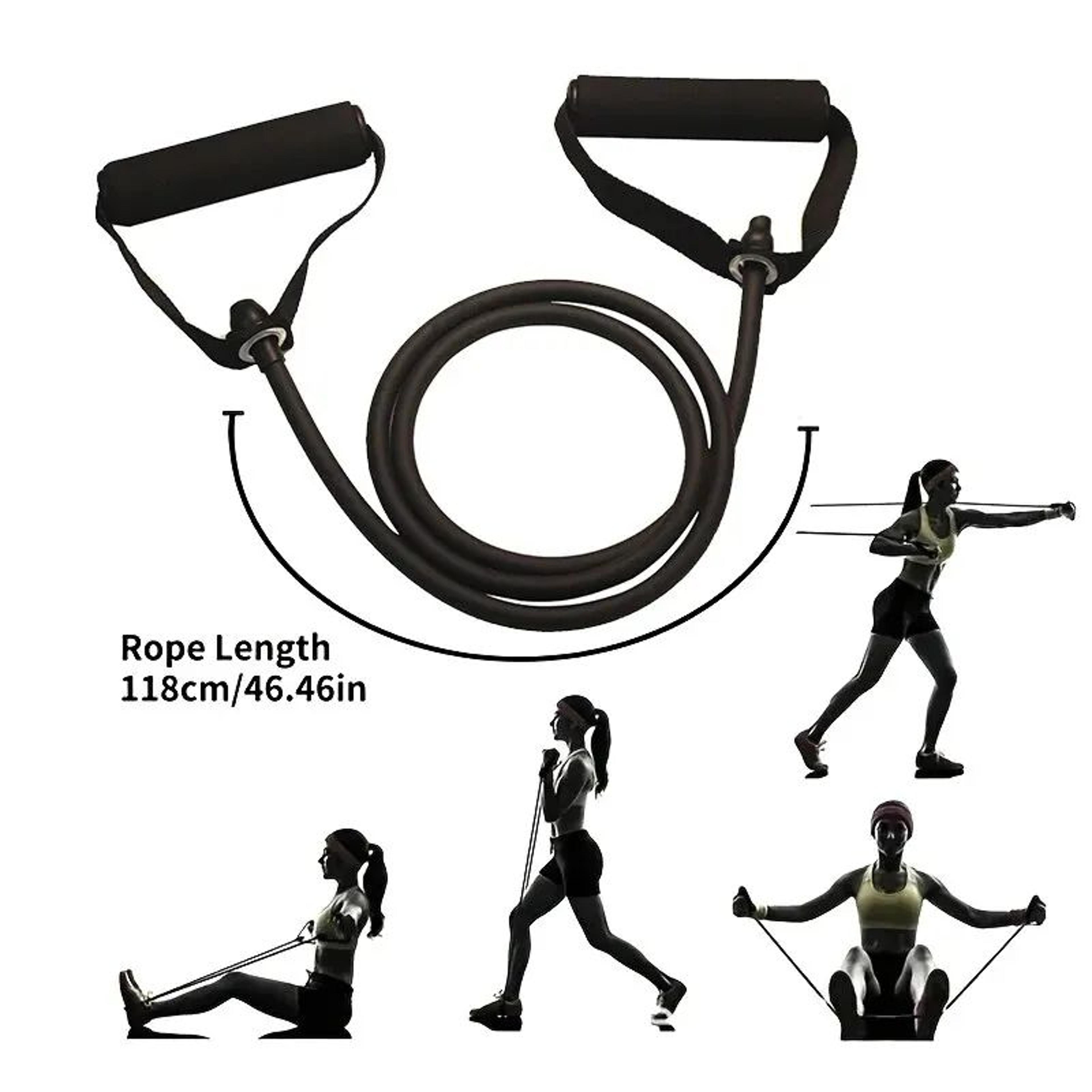Resistance Bands With Handles For Home Workouts Strength Training Exercise Bands For Men And Women 5