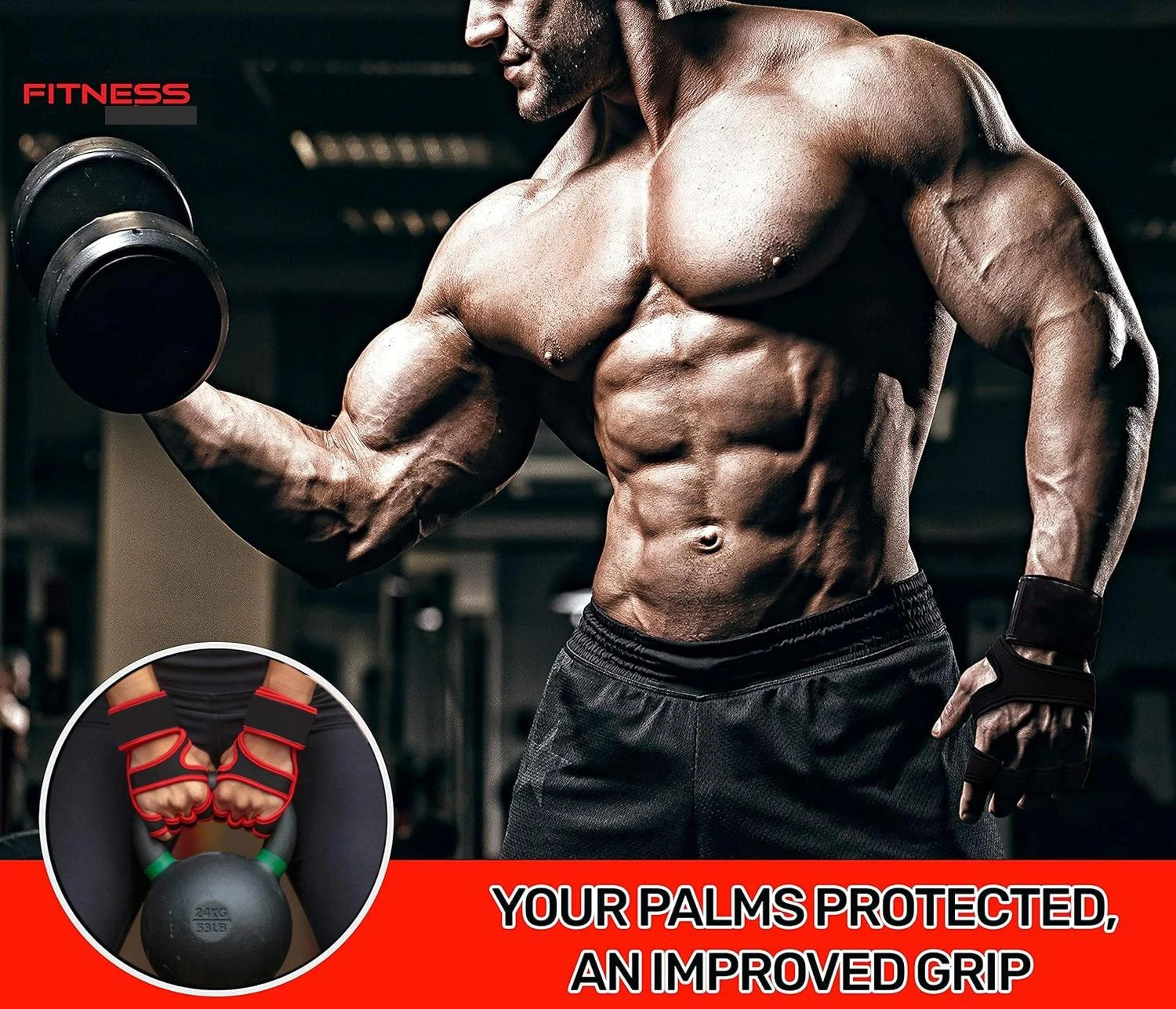 Training Sport Gloves For Men  Women Workout Fitness Weightlifting Gym Gloves With Wrist  Palm Prot 5