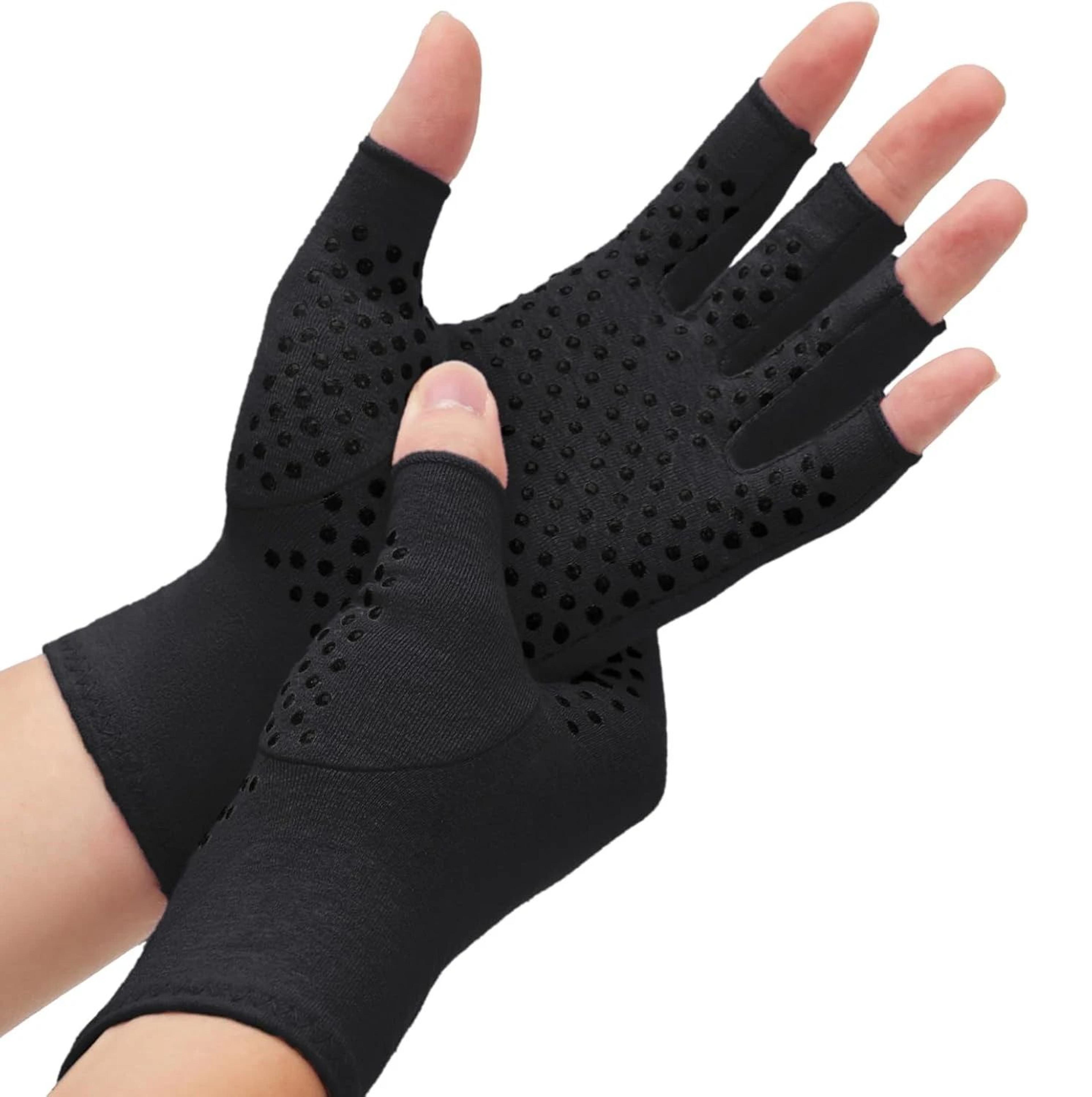 Compression Arthritis Gloves With Wrist Support Brace AntiSlip Work Gloves For Carpal Tunnel Pain R 6