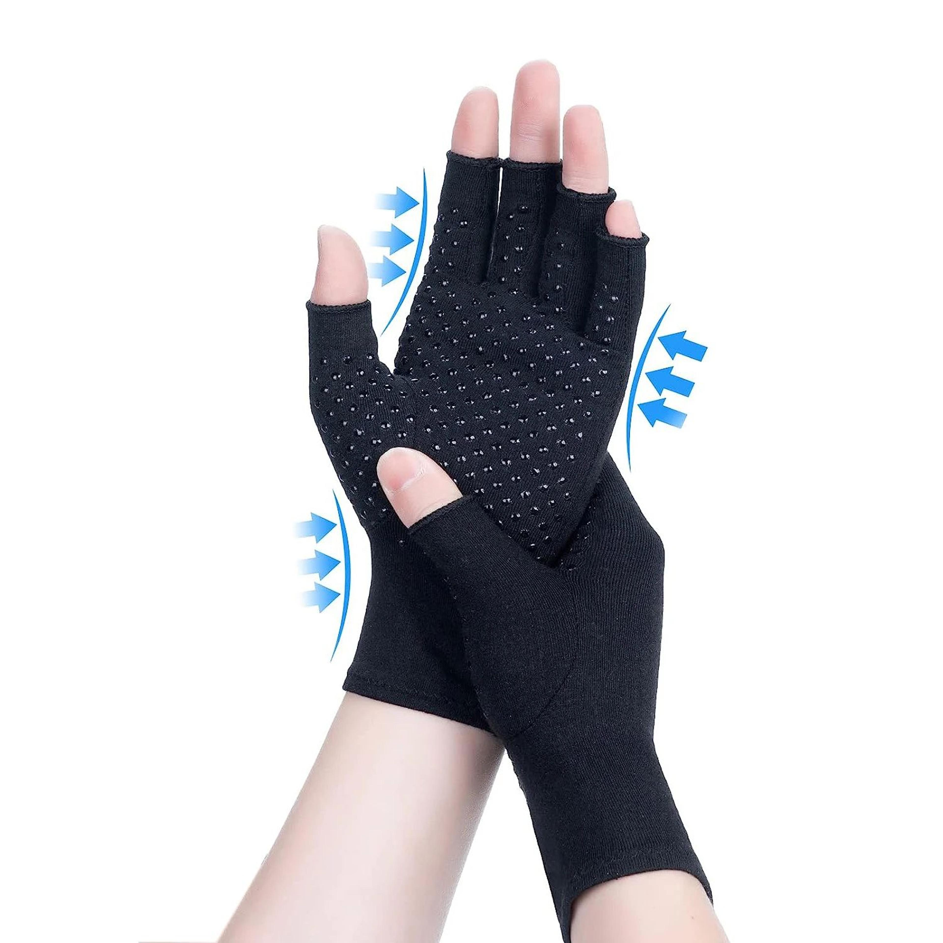 Compression Arthritis Gloves With Wrist Support For Carpal Tunnel Pain Relief AntiSlip Work Gloves 6