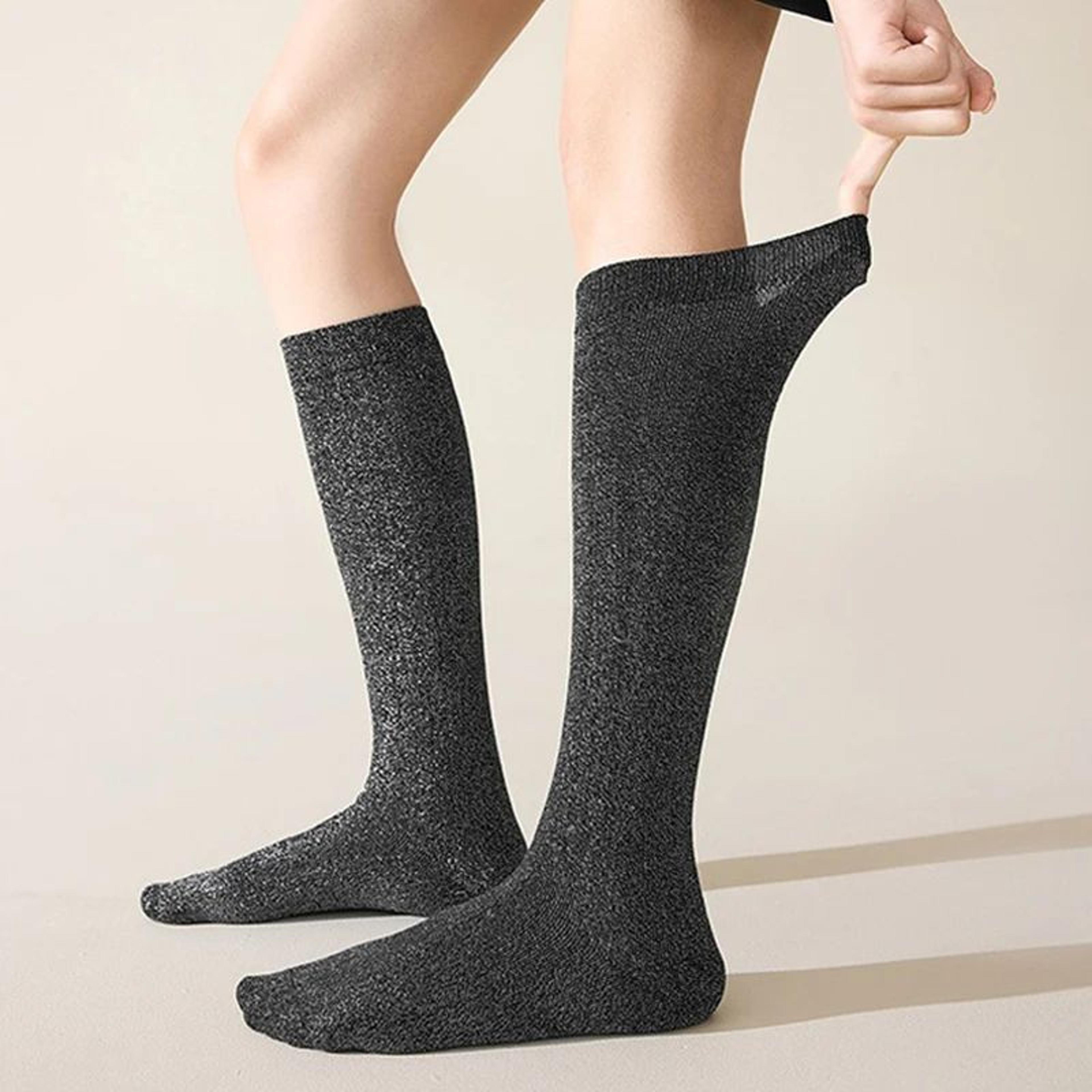 Womens Glitter Calf Socks Sparkly Metallic Casual Retro Socks Bright Novelty Ankle Socks 15 Pairs 2
