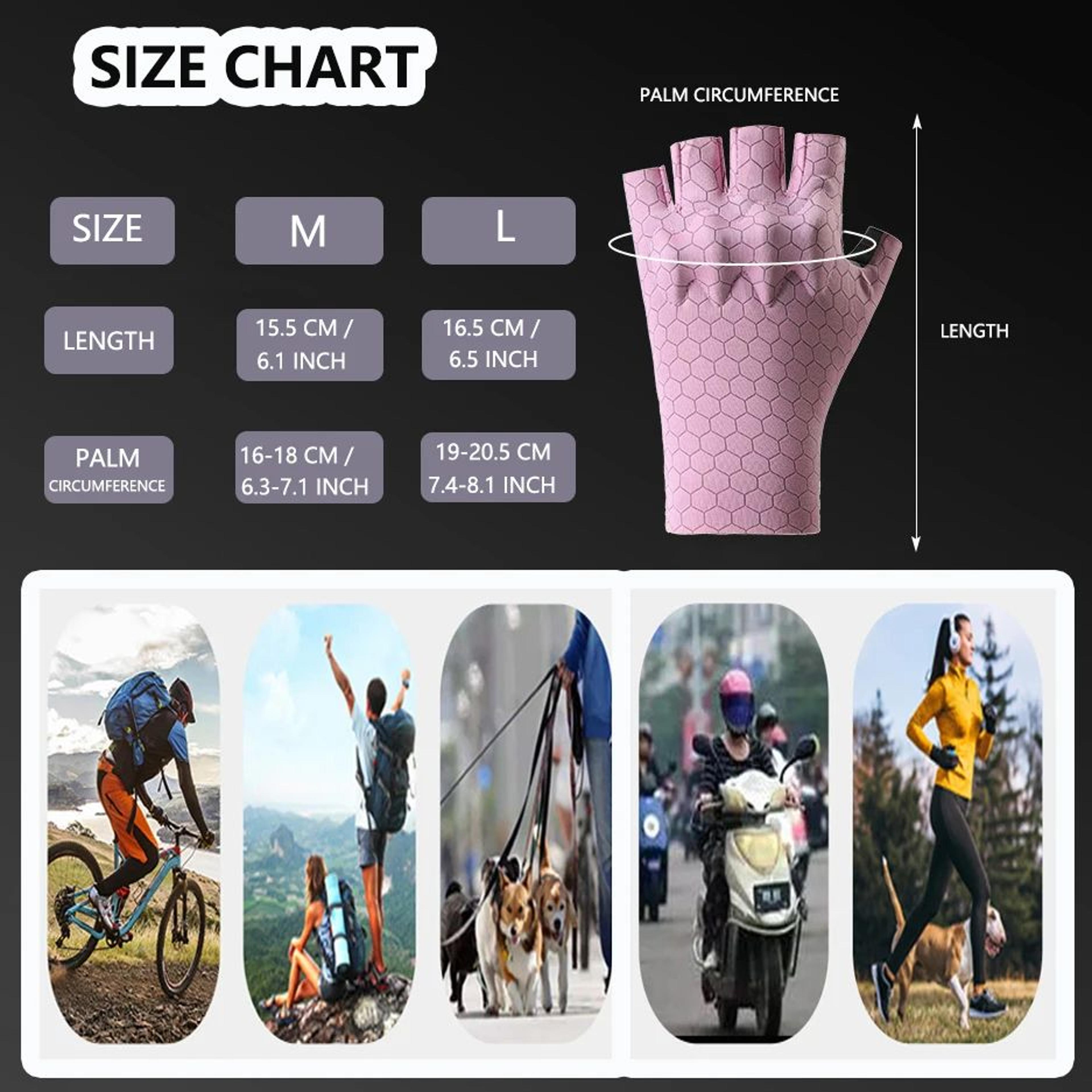 Professional Gym Fitness Gloves Breathable AntiSlip HalfFinger For Cycling Fishing Training Men Wom 4