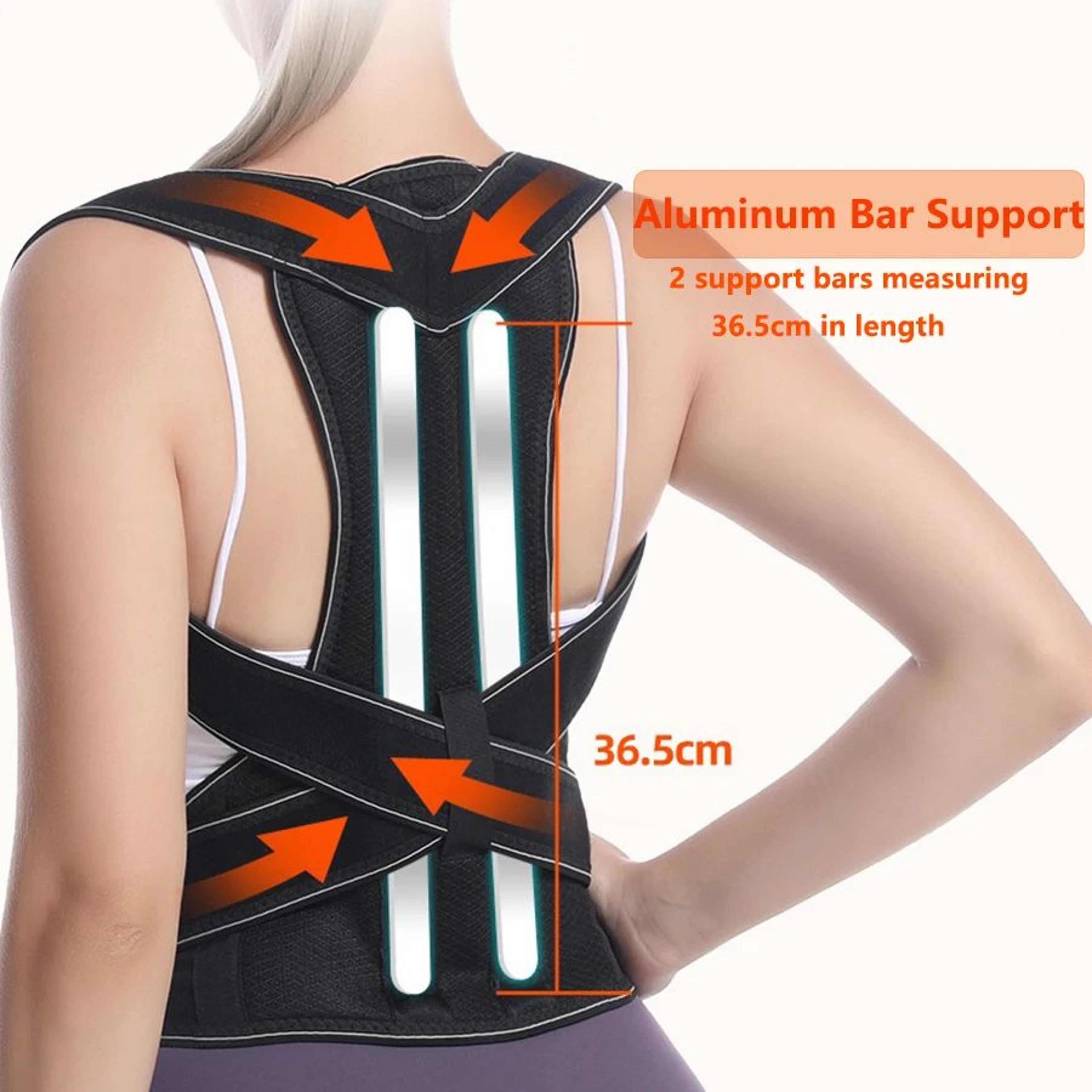 Adjustable Back Brace Posture Corrector Full Back Straightener For Men  Women Scoliosis Hunchback 2