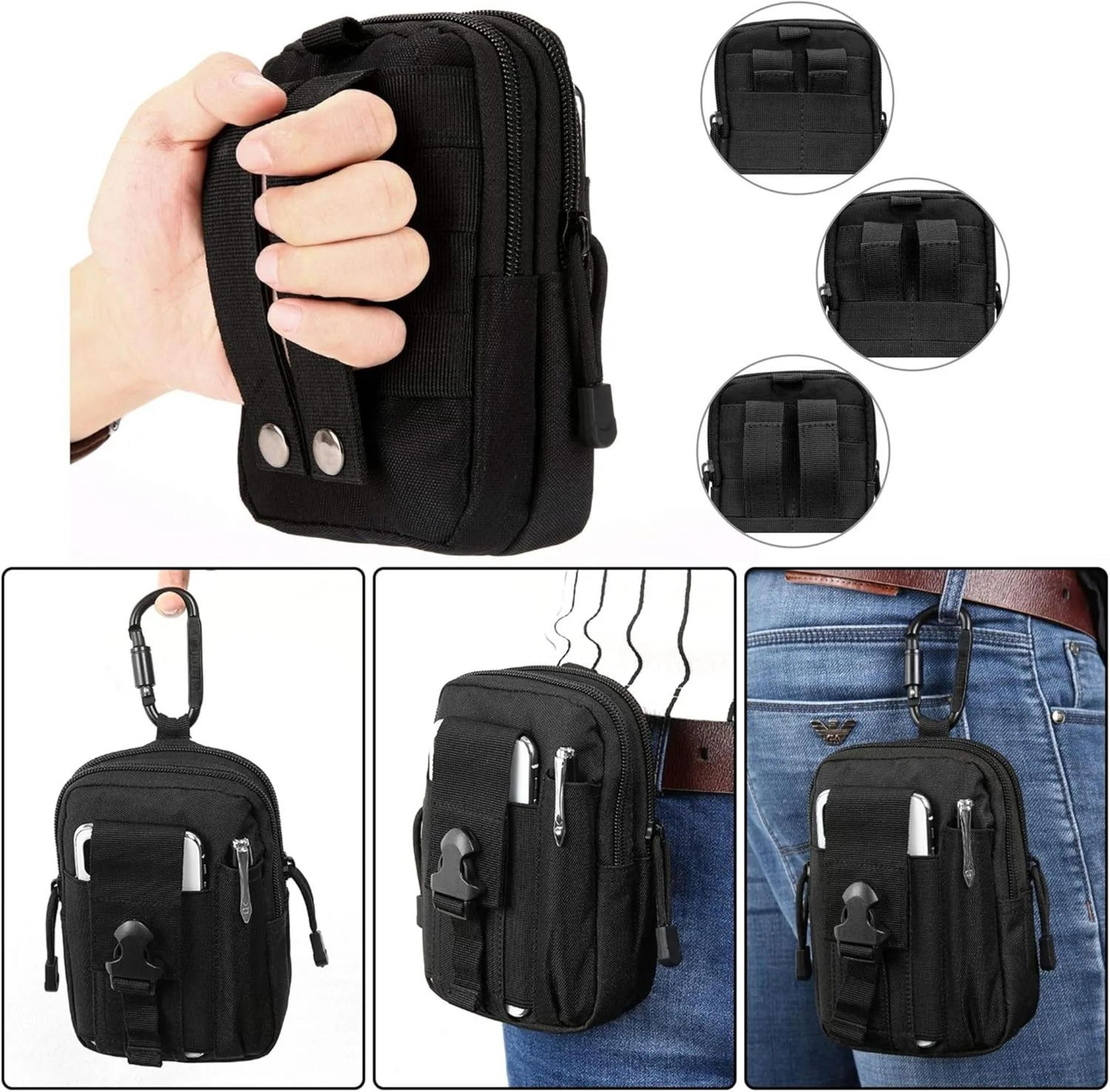 Tactical Molle Pouch Waist Pack Men Small Survival Tool Belt Bag For Camping Running Travel 1