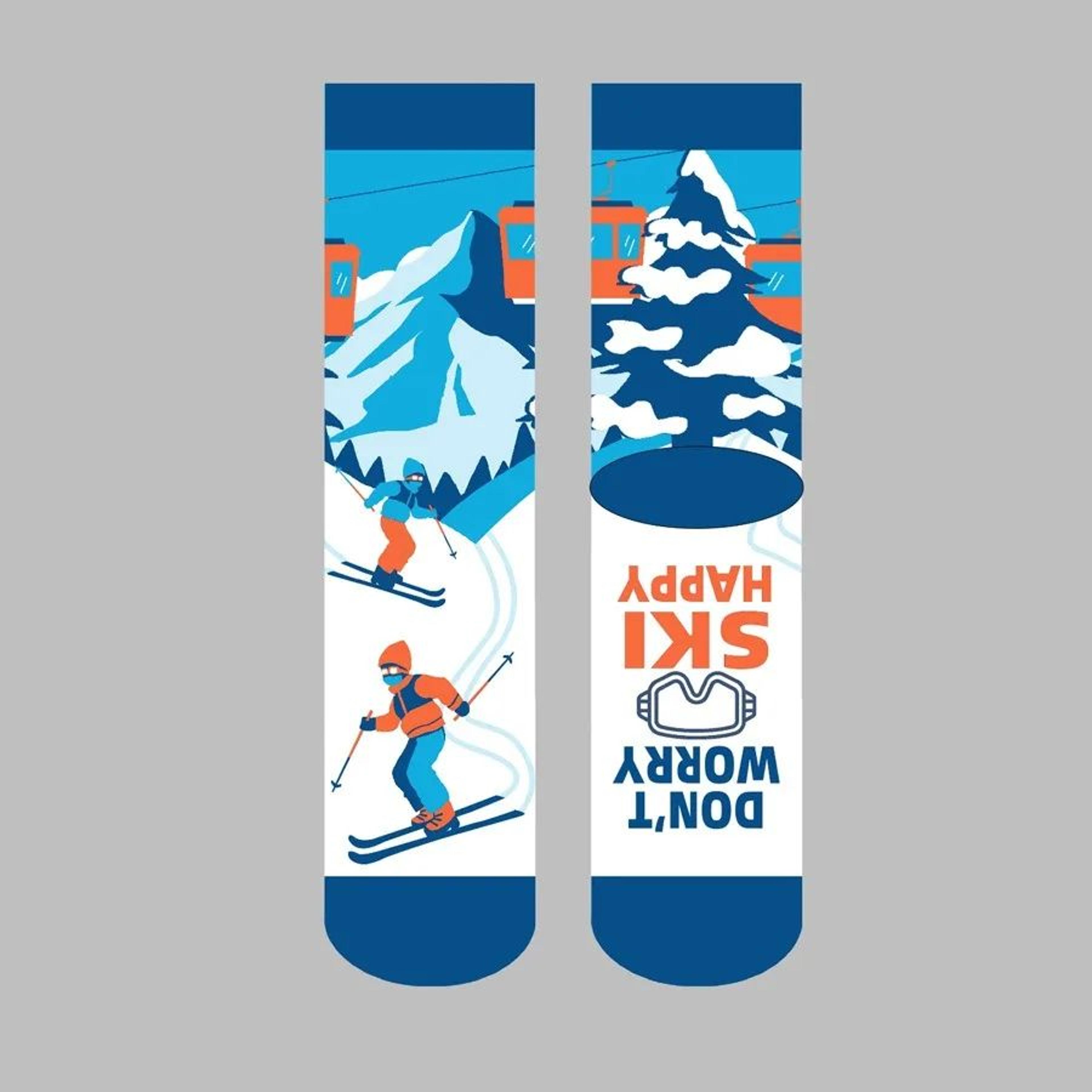 Funny Novelty Socks For Men  Women Street Skateboard Sport Socks Fun Christmas Gift 8