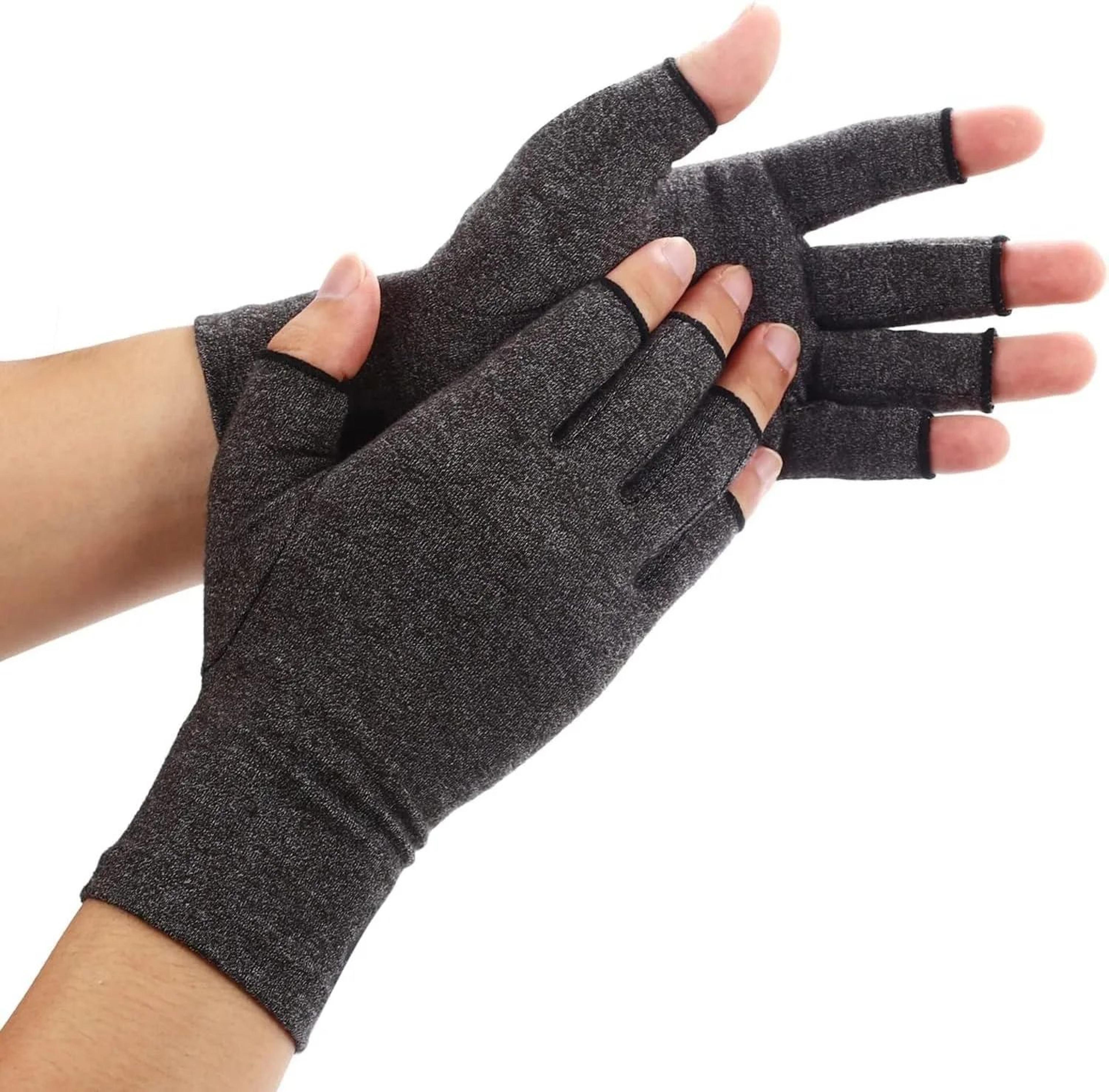 Fingerless Arthritis Compression Gloves For Men  Women Hand Thumb Support Carpal Tunnel Relief 0