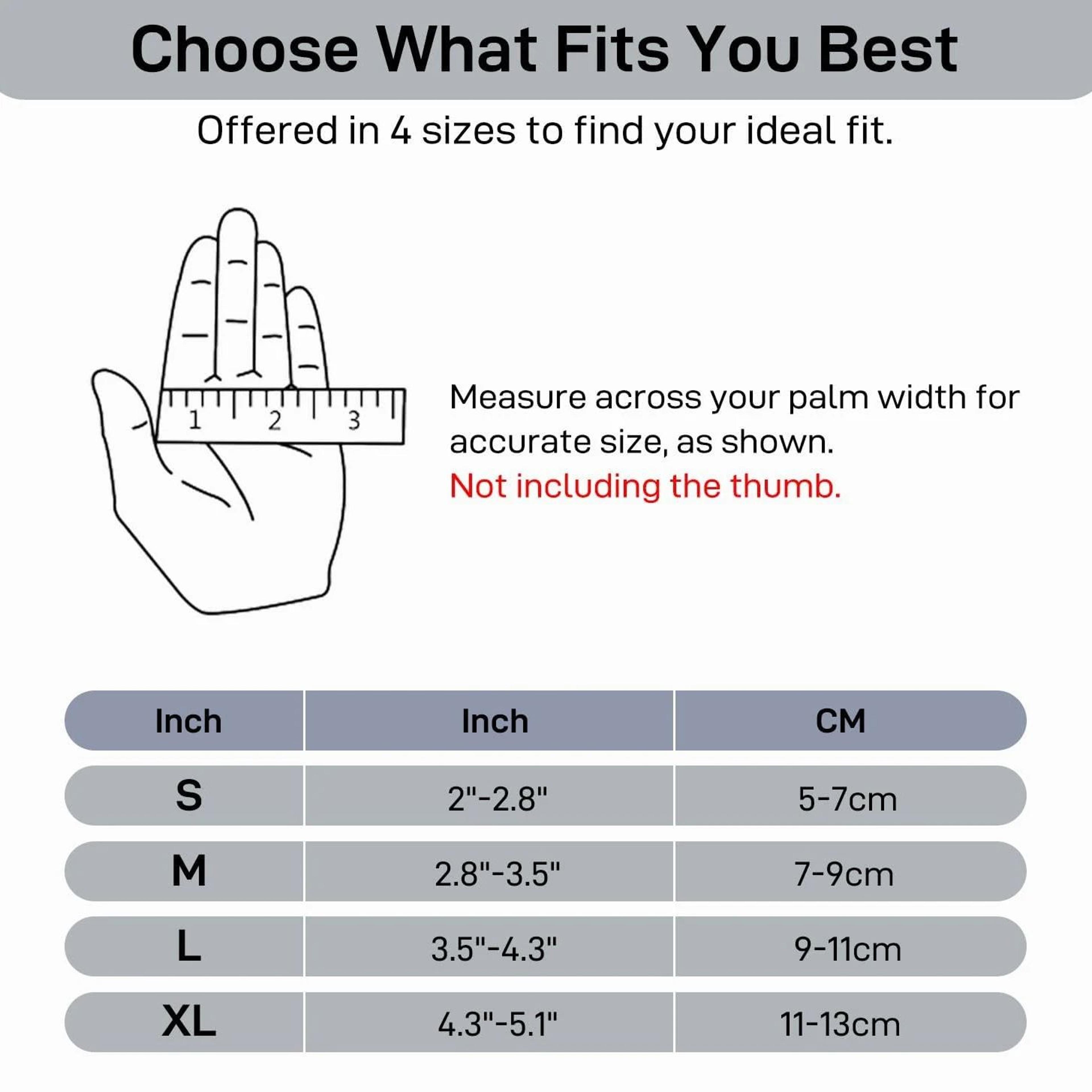 Fingerless Arthritis Compression Gloves For Men  Women Hand Thumb Support Carpal Tunnel Relief 5