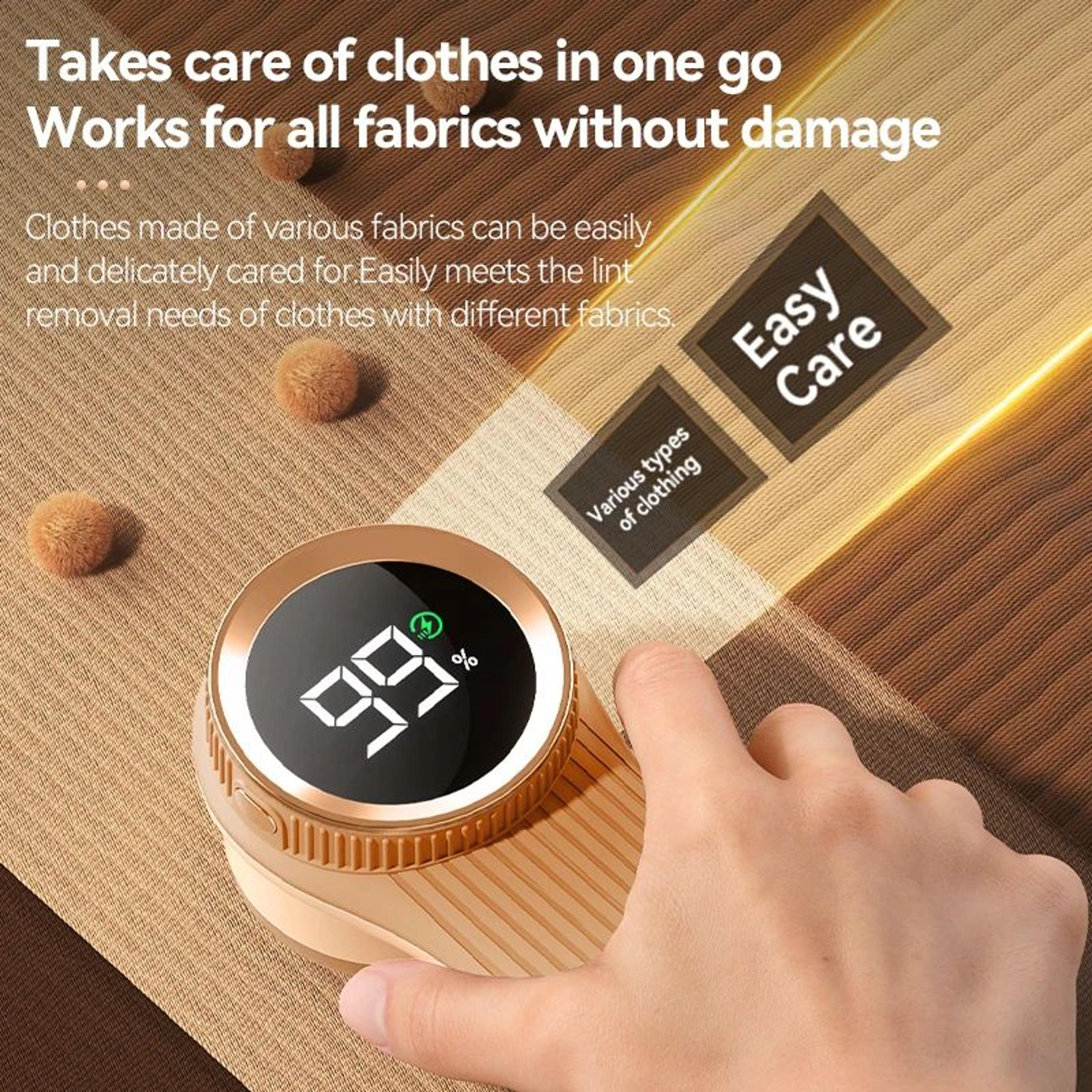 Portable Electric Lint Remover Rechargeable Fabric Shaver Hair Ball Trimmer Clothes Fuzz Pellet Mac 3