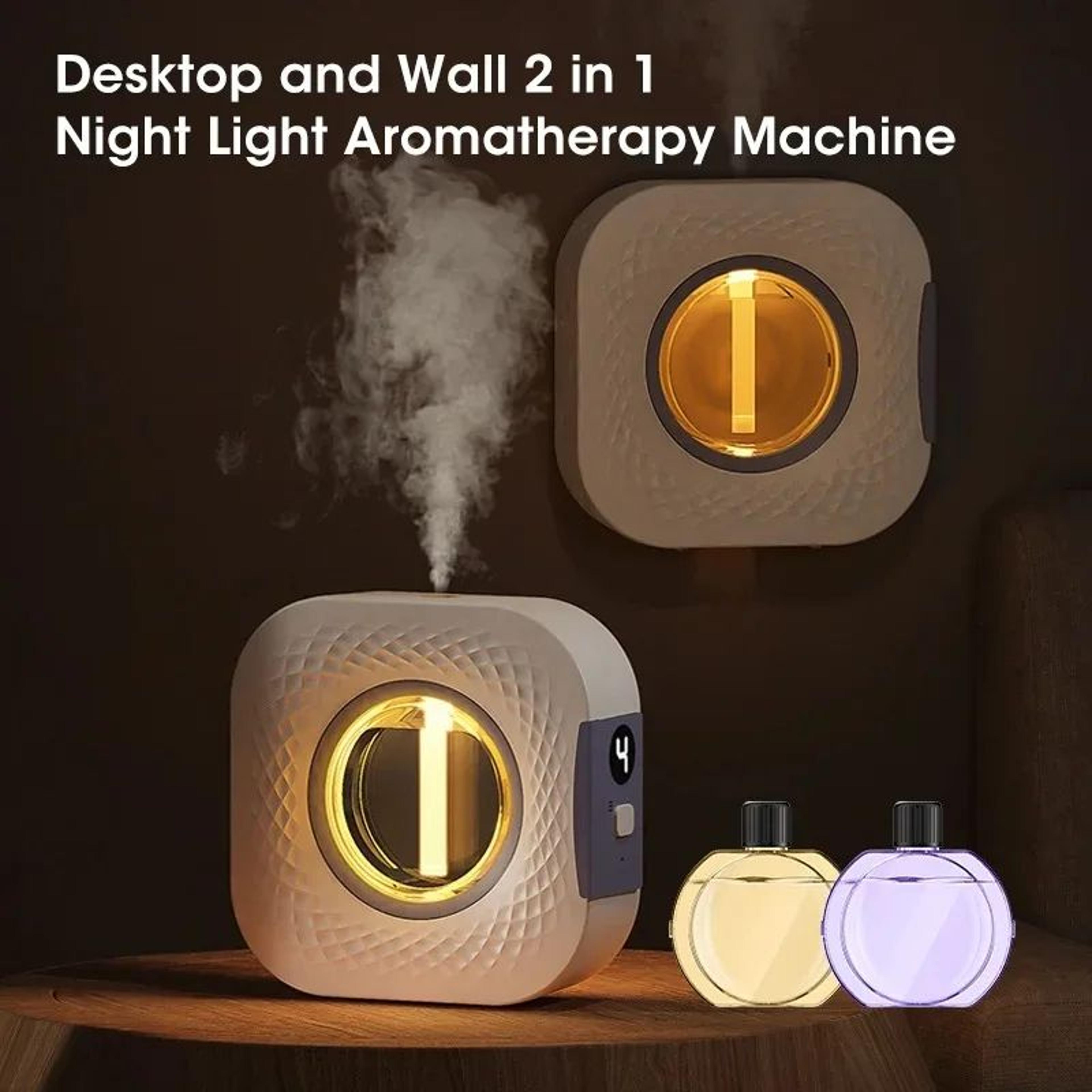 automatic aromatherapy machine portable mini fragrance sprayer – smart air freshener with lavender oil