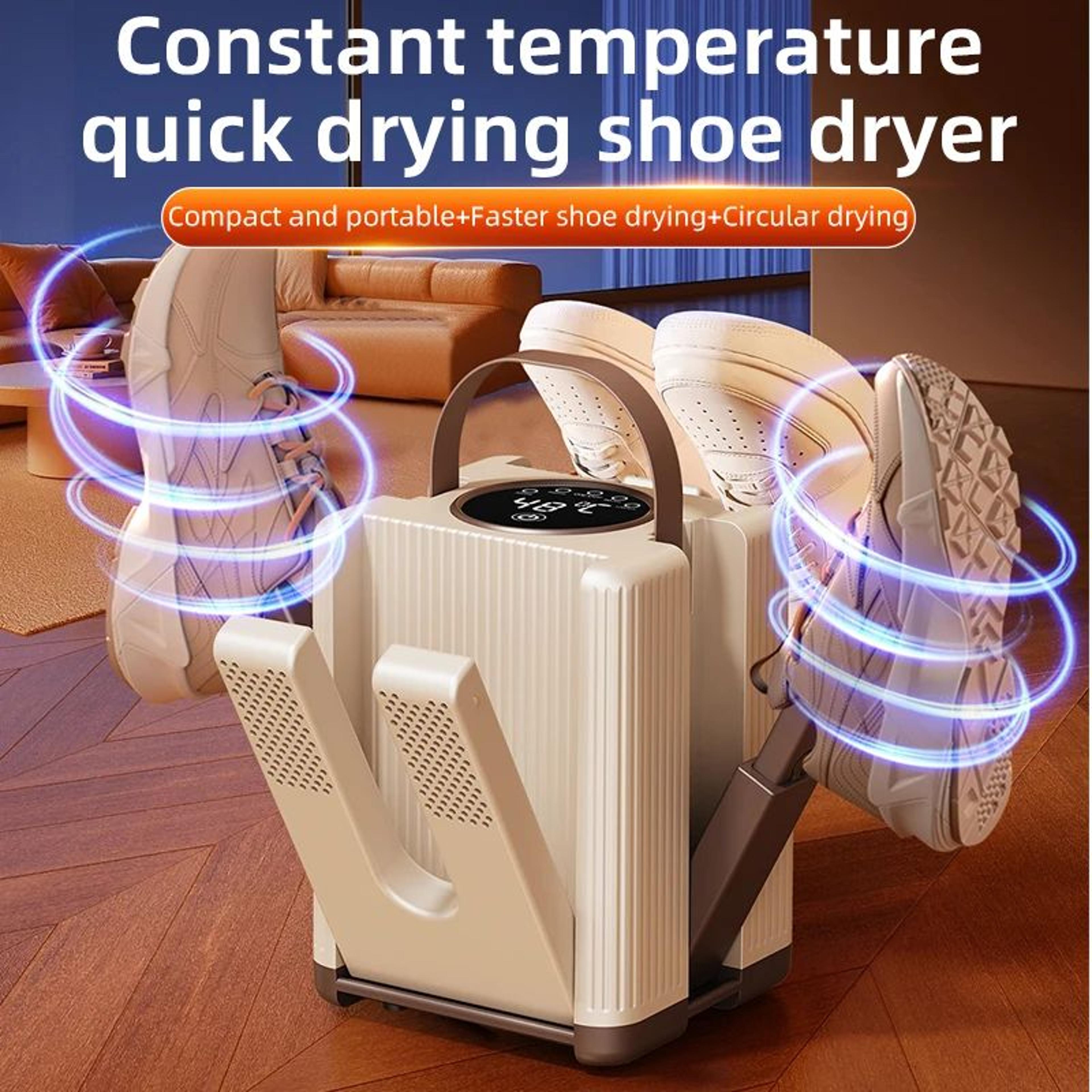 SixArm Electric Shoe Dryer Foldable Portable Boot Dryer Timed Household Shoe Warmer For Socks  Boot 2