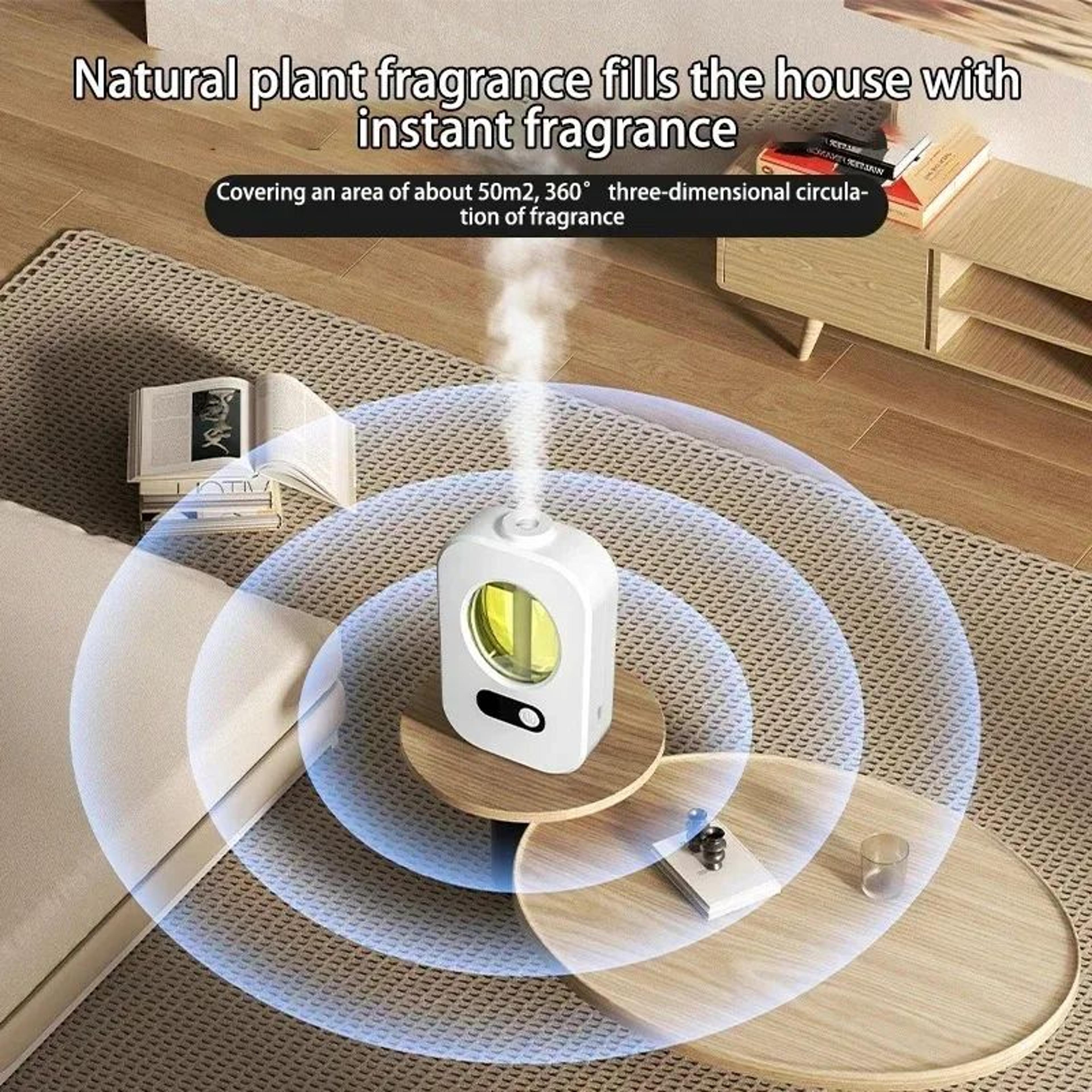 Automatic Aromatherapy Machine Portable Perfume Diffuser  USB Nano Atomized Air Freshener For Deskt 4