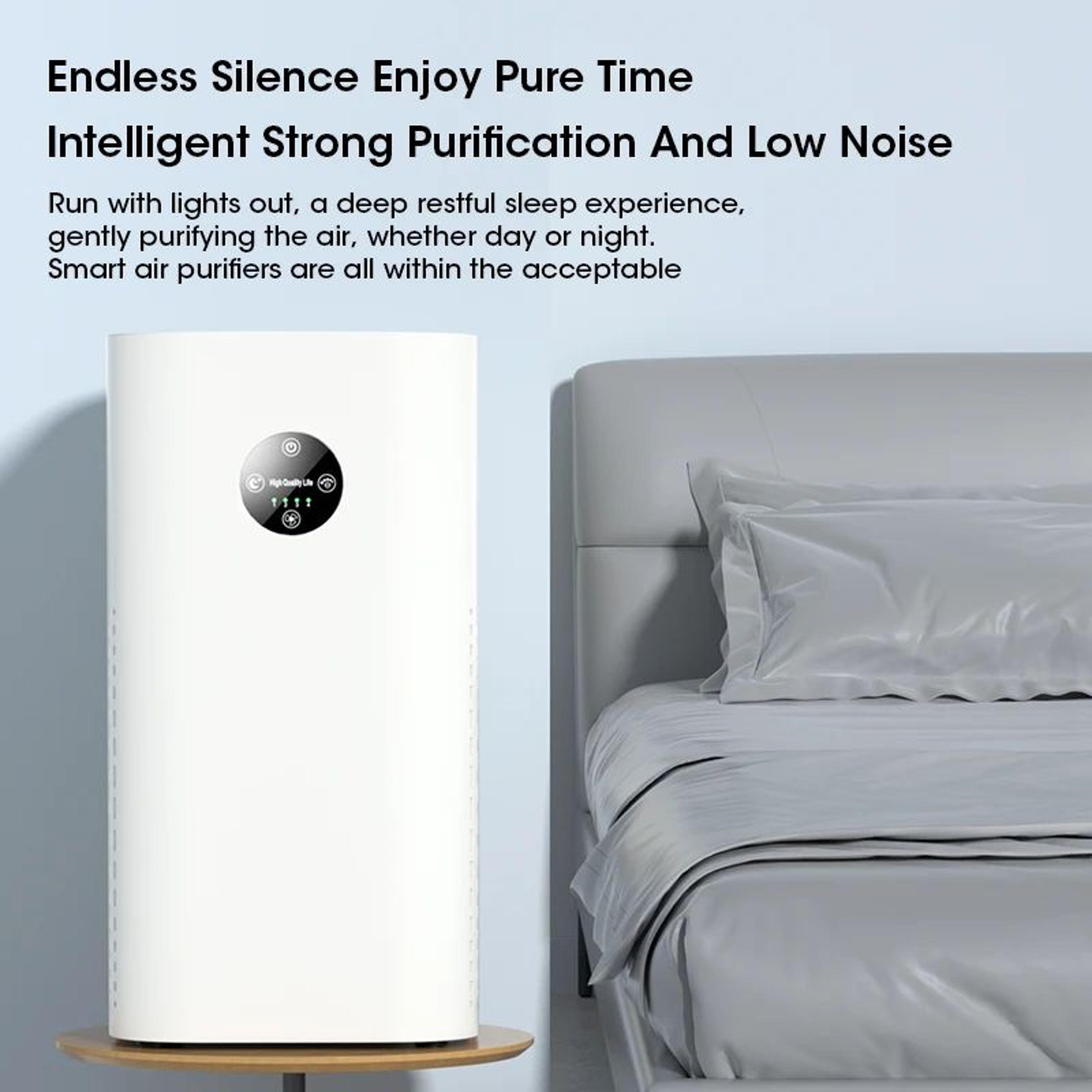 Negative Ion Air Purifier With HEPA Filter  Multifunctional Odor Eliminator  Air Freshener Machine 5