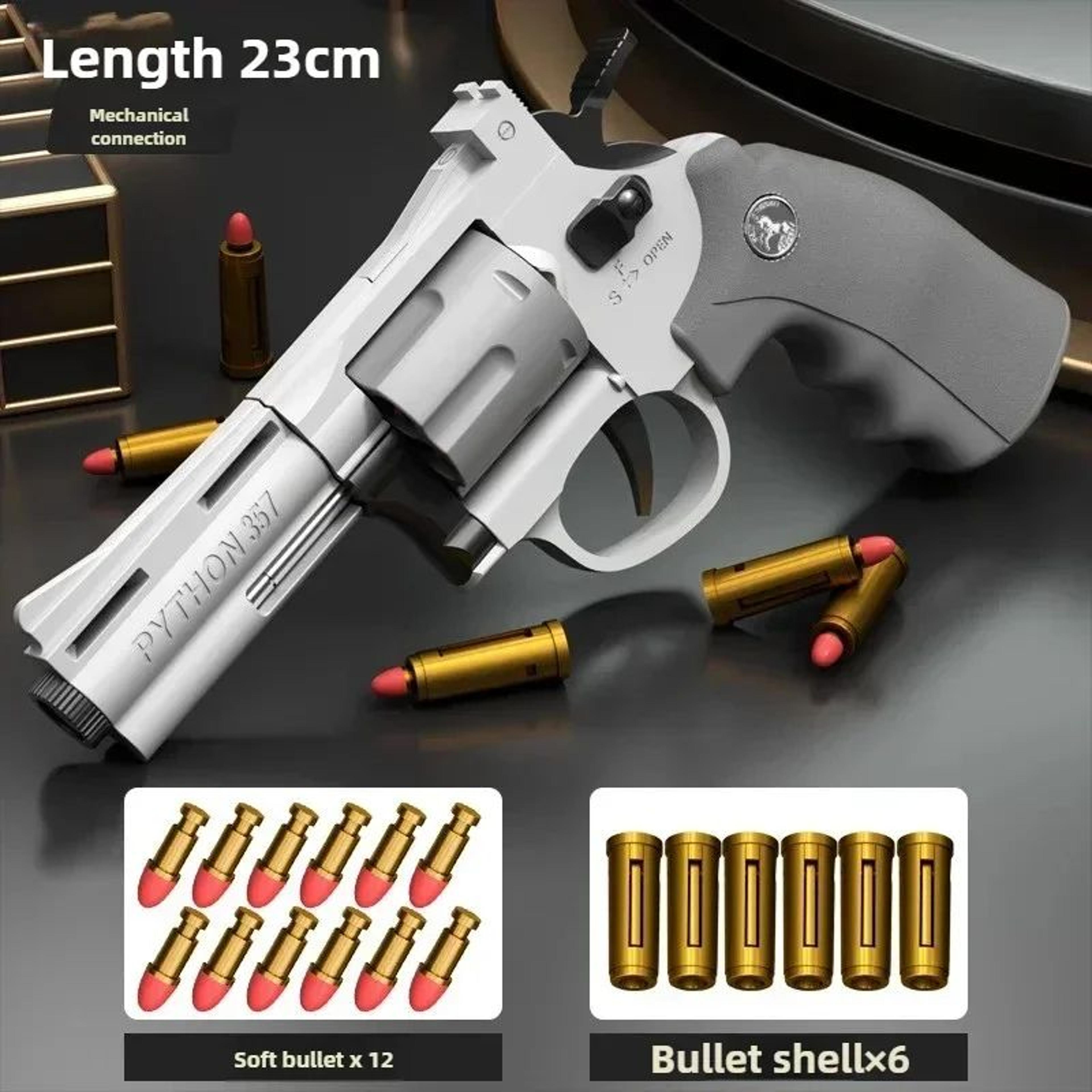 Magnum ZP5 357 Dart Blaster Automatic Continuous Soft Dart Gun  Outdoor Action Play Set For Kids  A 7