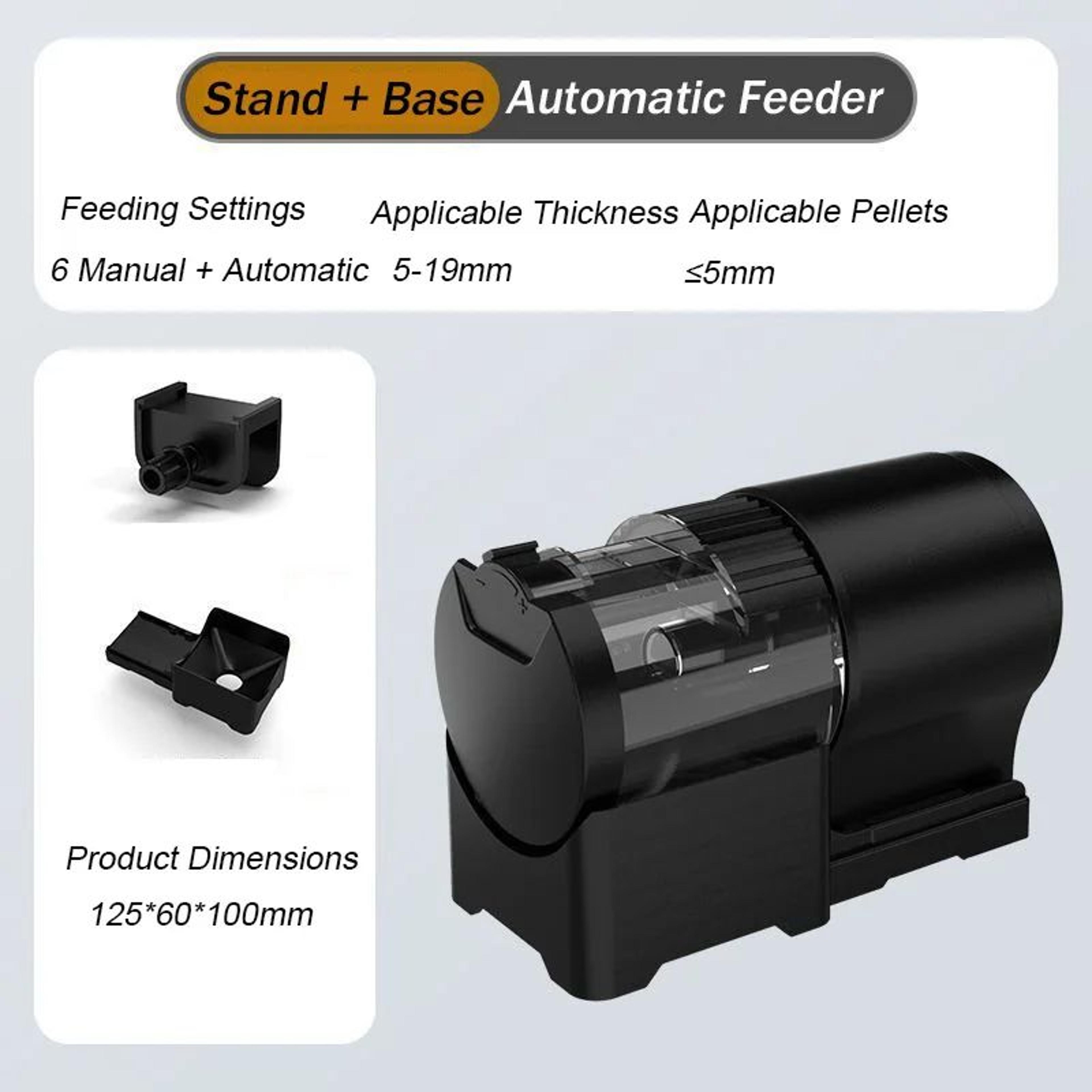 Automatic Fish Feeder With Timer  100 Ml Fish Tank Food Dispenser For Fish  Turtles 6