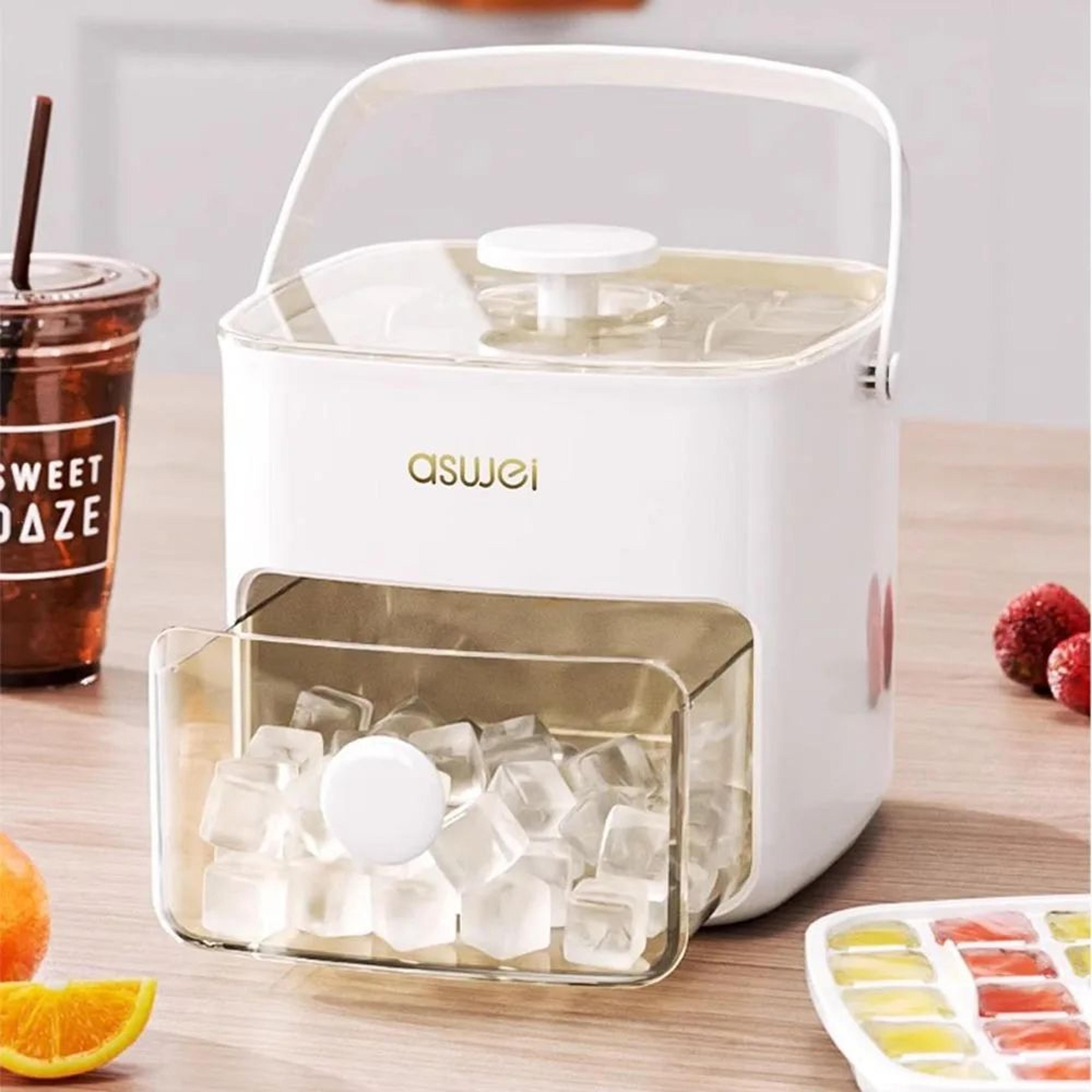 48Grid Ice Cube Mold LargeCapacity Ice Maker Box  OneTouch Release Portable Ice Tray 2