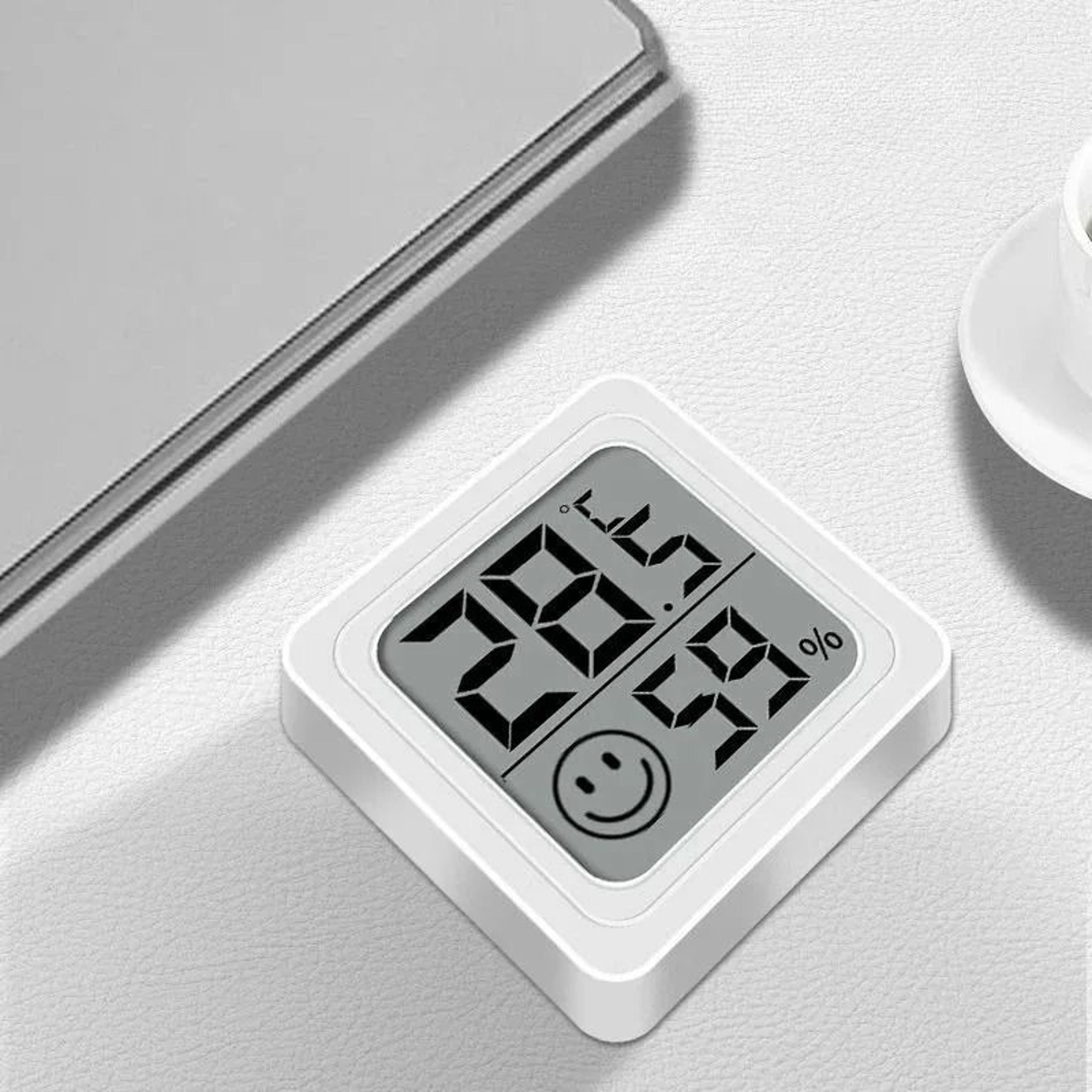 Mini Digital Thermometer Hygrometer Desktop Temperature  Humidity Meter  Compact Electronic Sensor  3