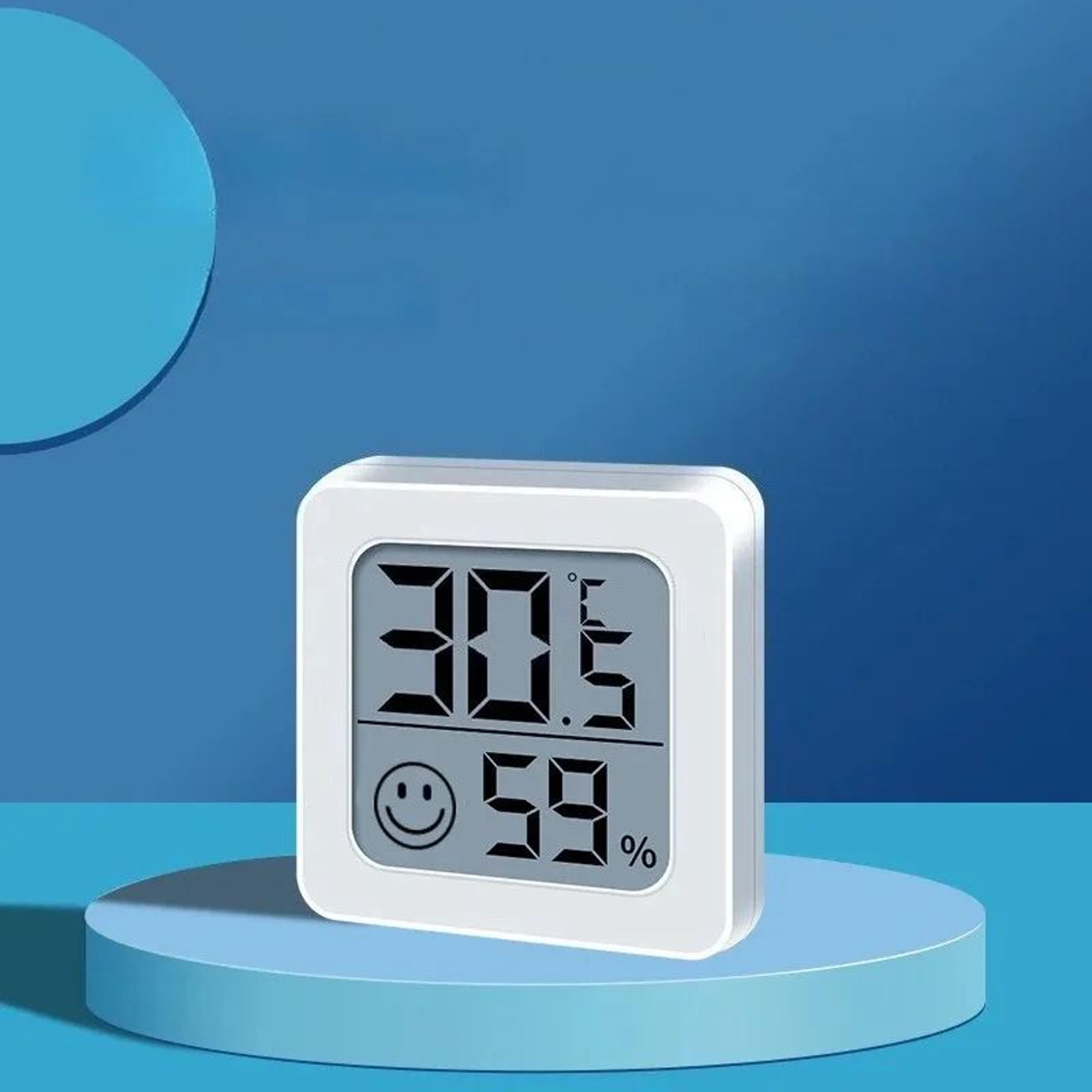 Mini Digital Thermometer Hygrometer Desktop Temperature  Humidity Meter  Compact Electronic Sensor  4