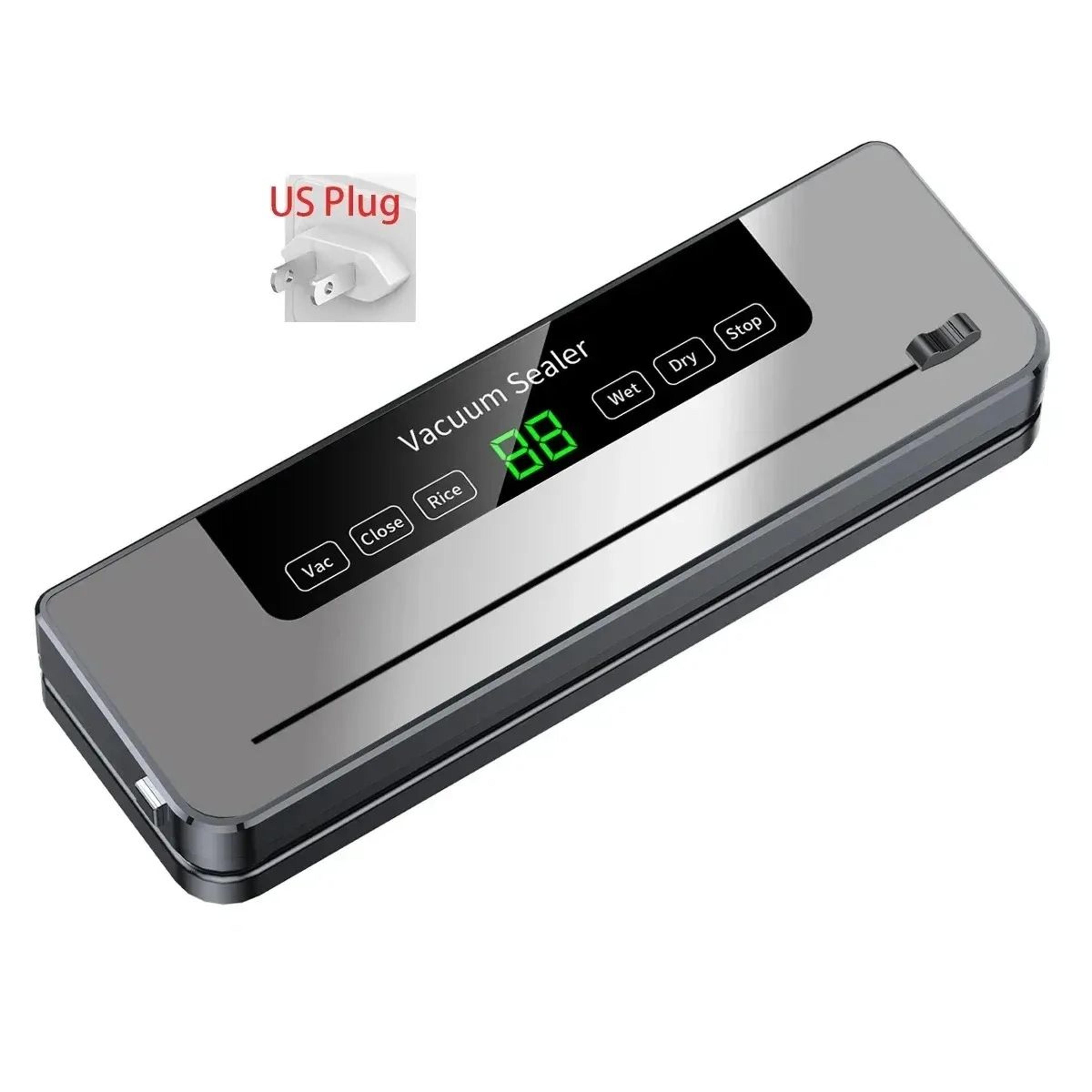 Electric Vacuum Sealer With BuiltIn Cutter  OneTouch Food Vacuum Packaging Machine For Kitchen Stor 8