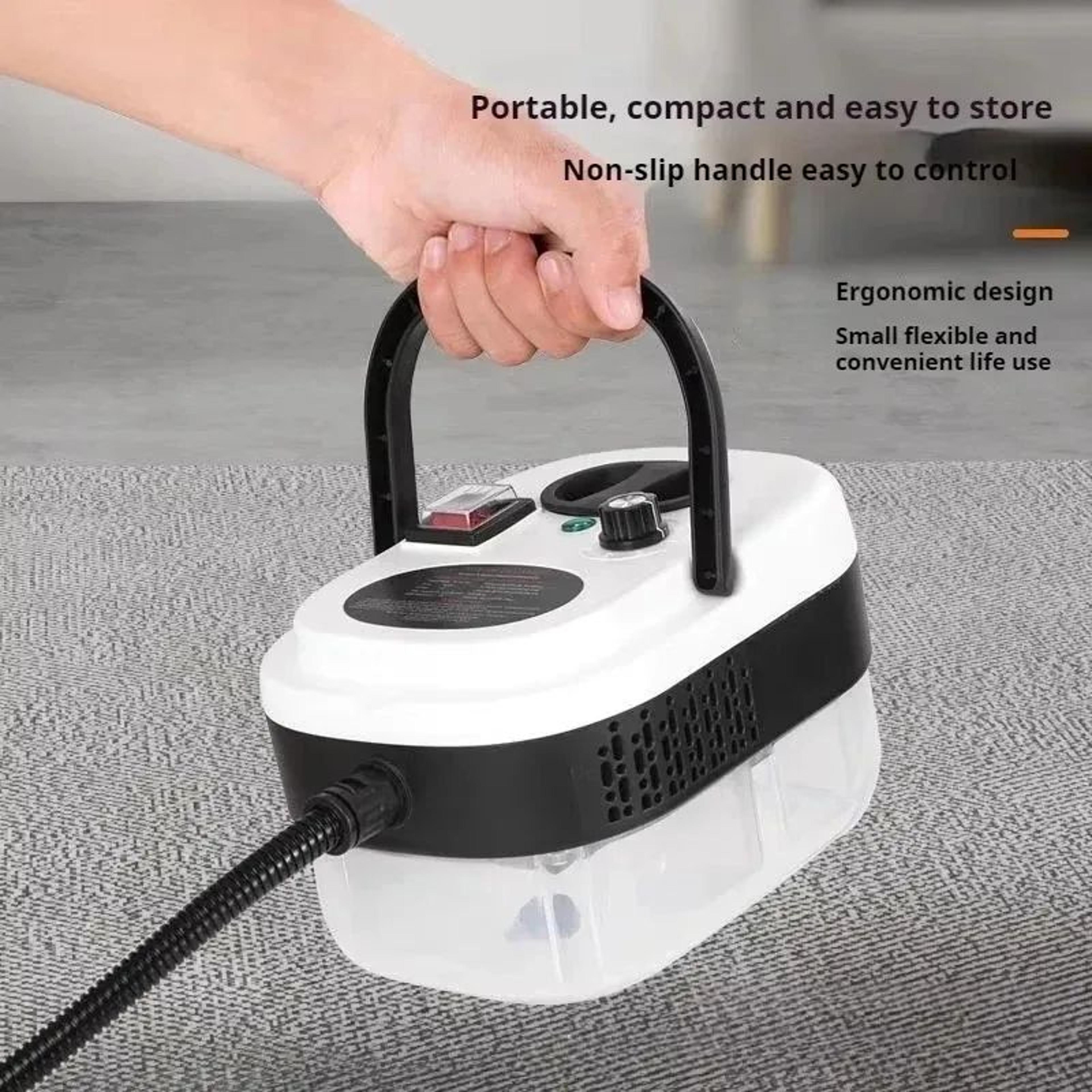 2500W HighPower Handheld Steam Cleaner  Portable HighTemperature Grease  Oil Dirt Remover For Kitch 1
