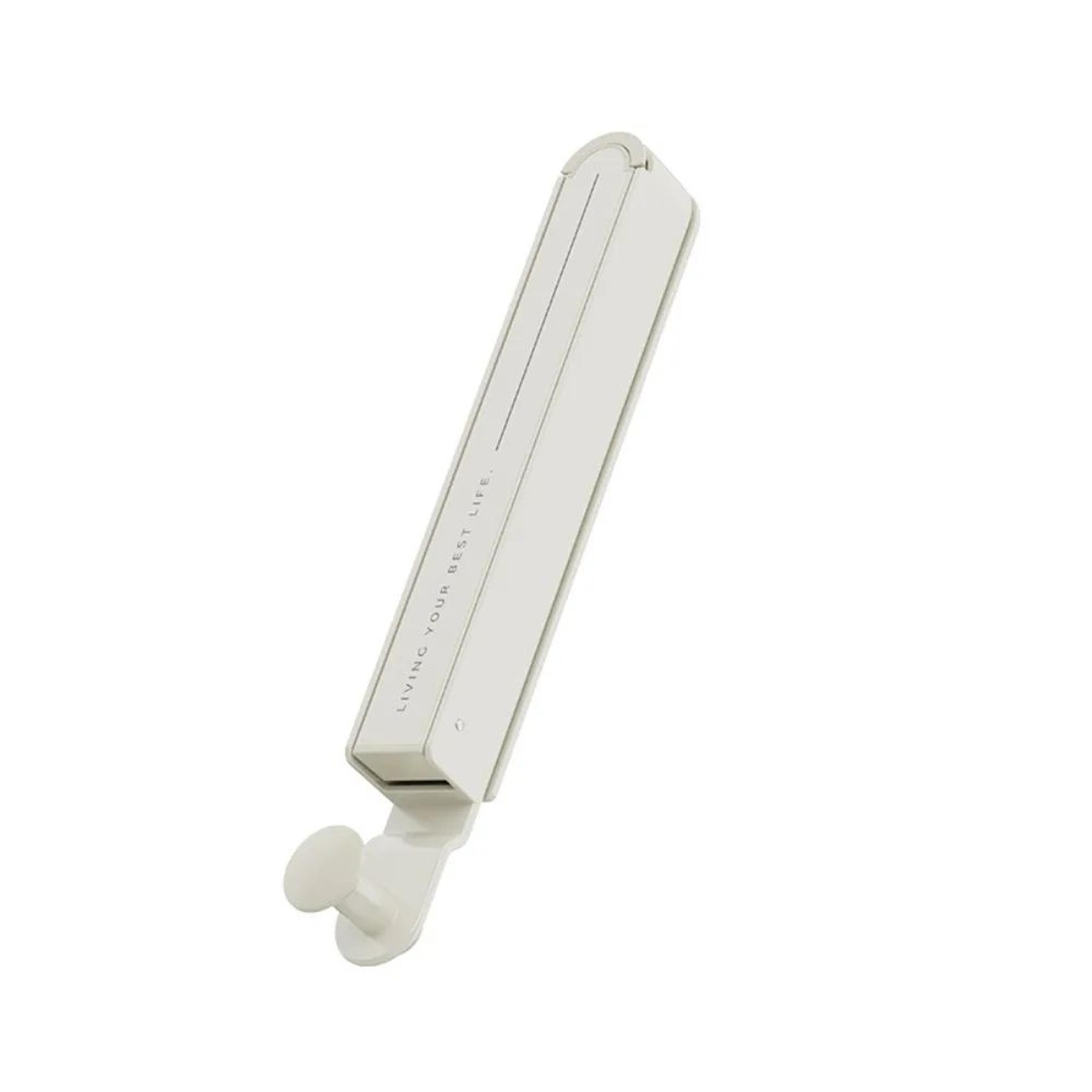 Aluminum Folding Clothes Hanger WallMounted  NoDrill Retractable SpaceSaving Clothes Drying Rack 6