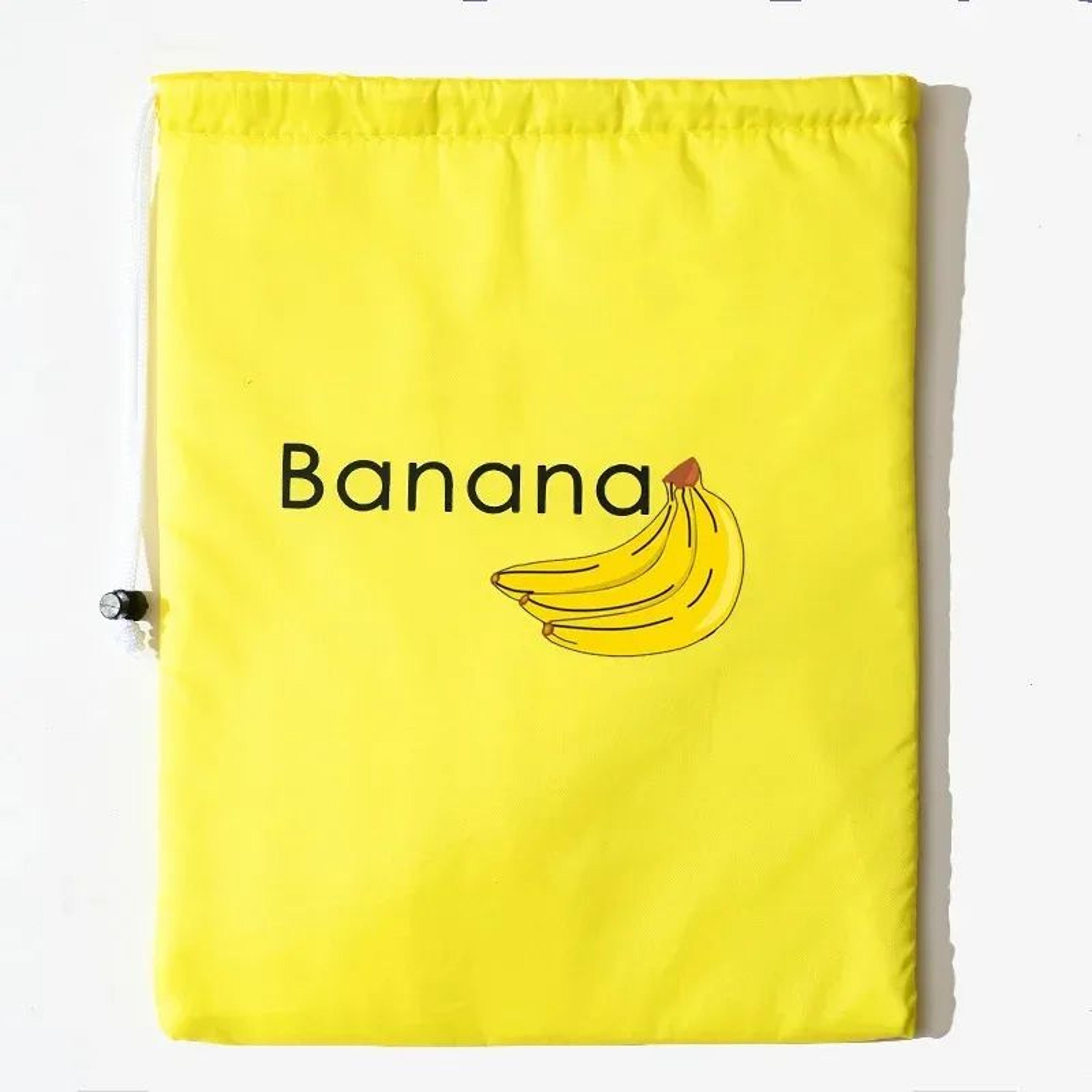 Insulated FreshKeeper Drawstring Bag  Reusable Vegetable  Fruit Storage Organizer For Bananas Lettu 4