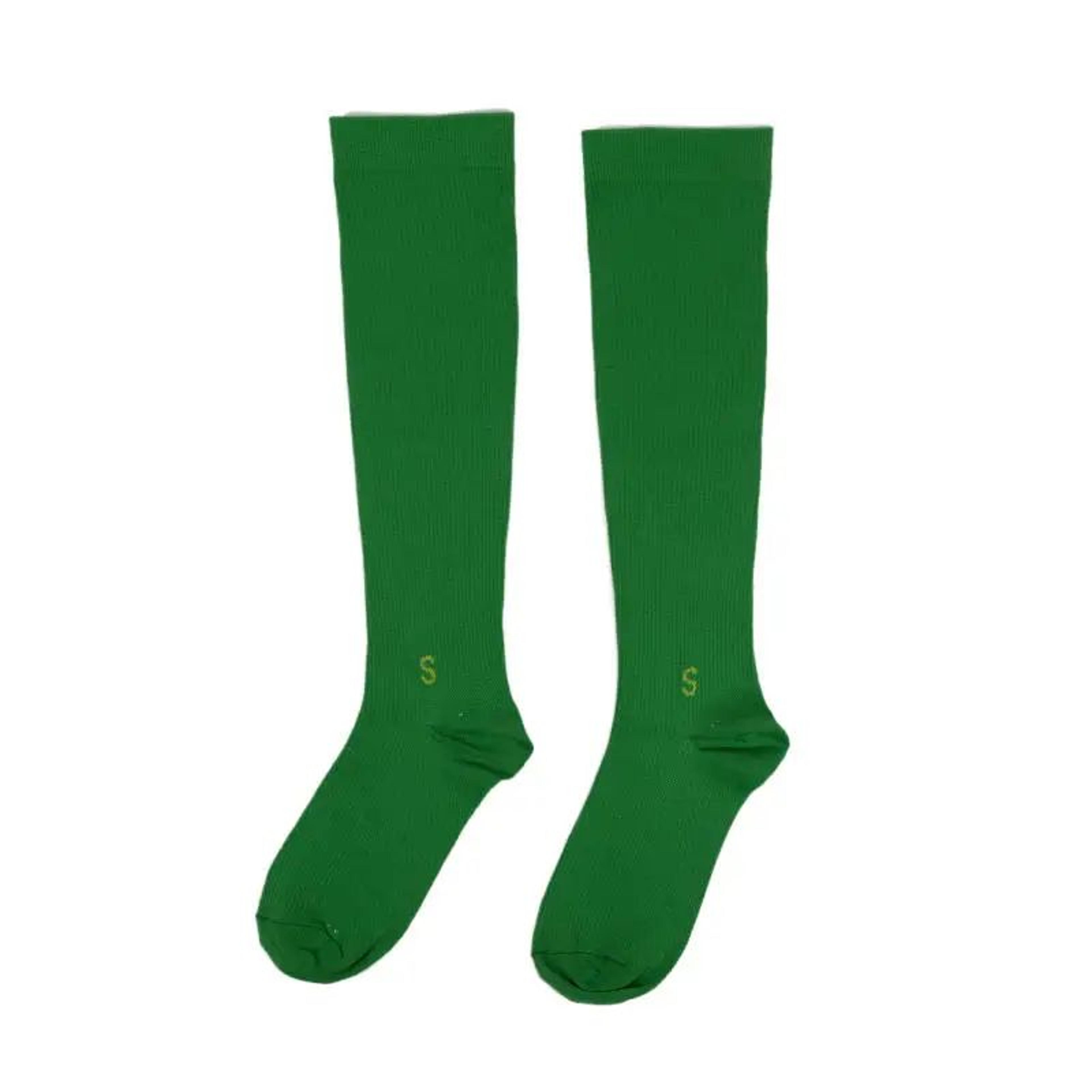 Womens Compression Calf Socks  KneeHigh Pressure Running  Fitness Support Socks For Yoga Skipping R