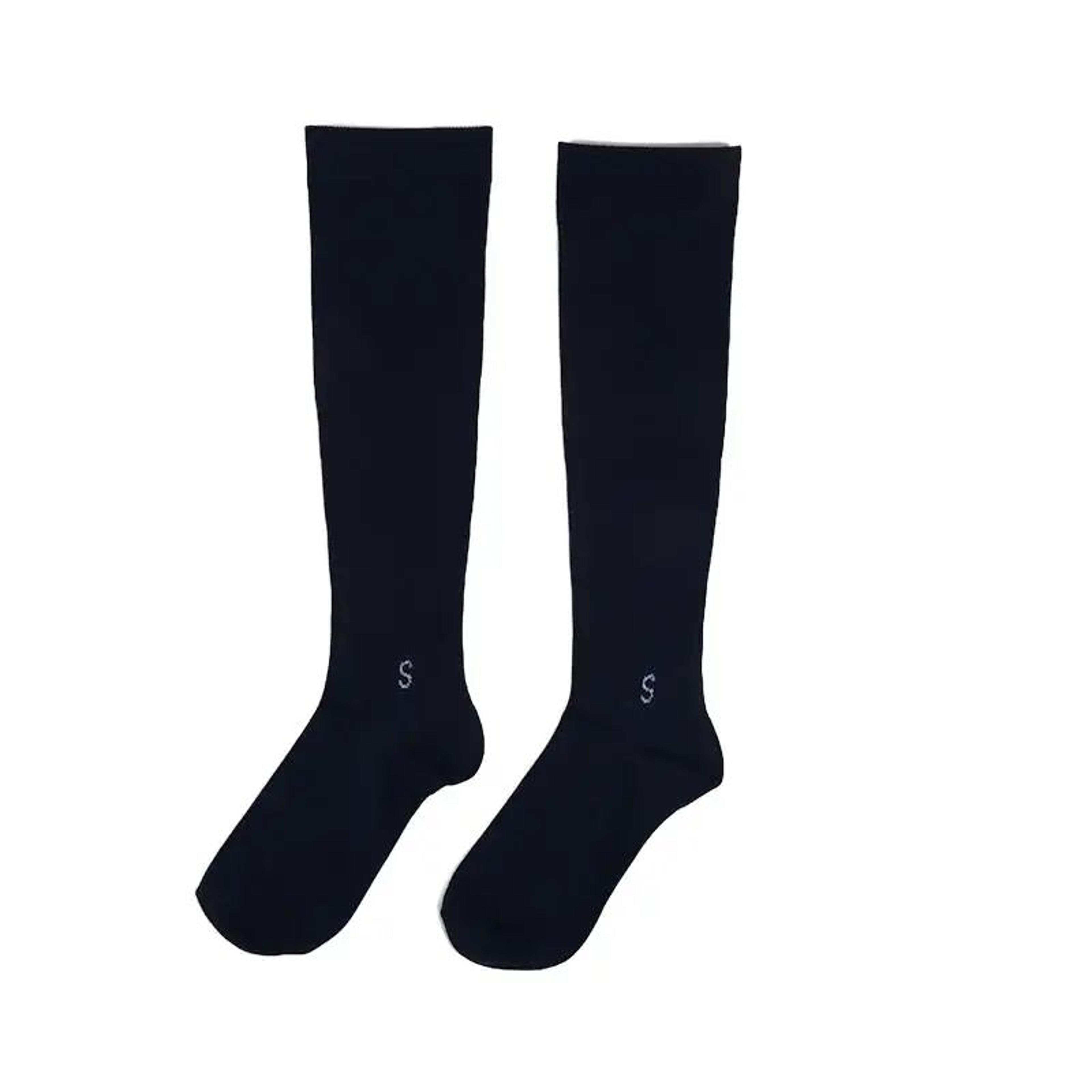 Womens Compression Calf Socks  KneeHigh Pressure Running  Fitness Support Socks For Yoga Skipping R