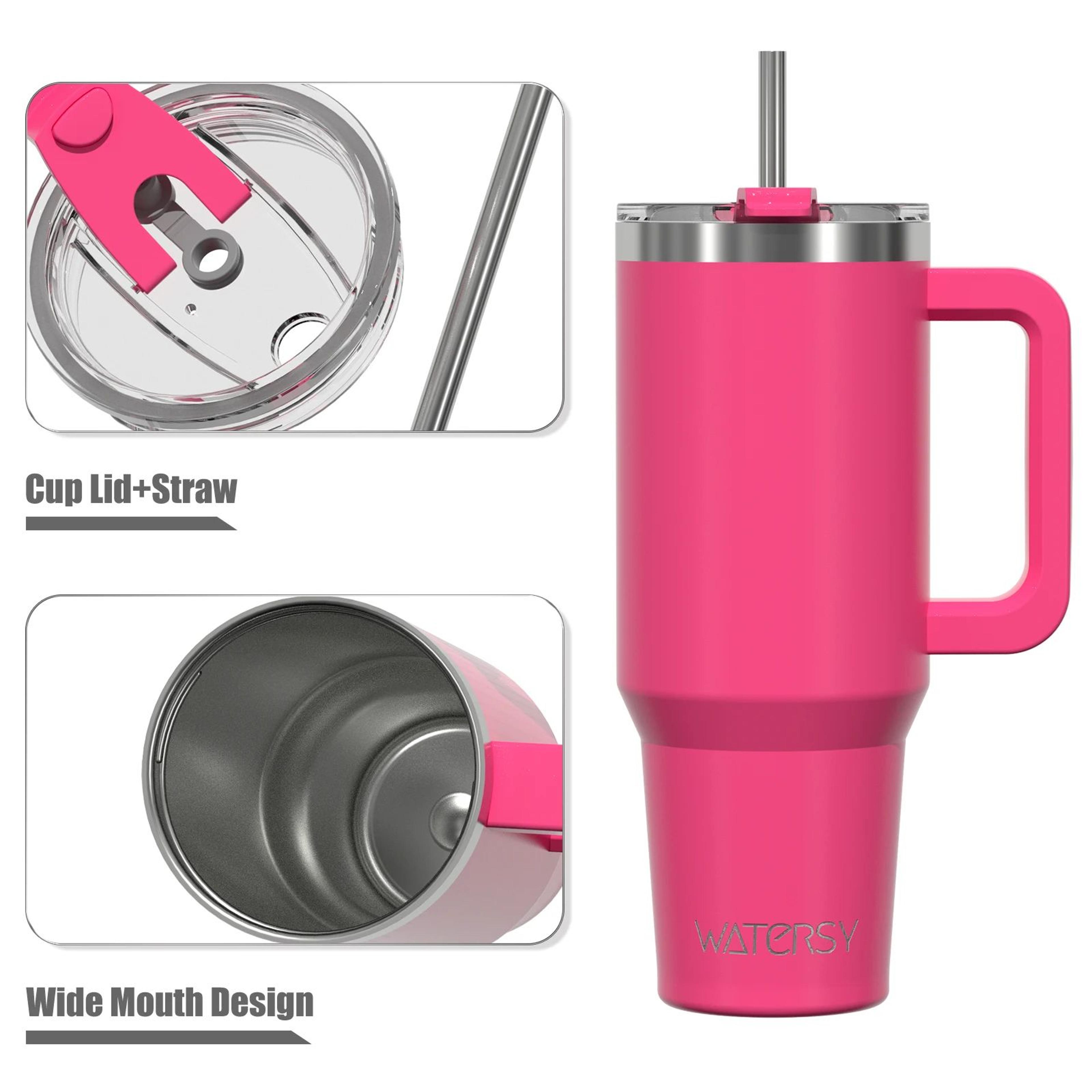 Stainless Steel Insulated Water Bottle  20oz Vacuum Thermal Coffee  Travel Mug Hot  Cold 2