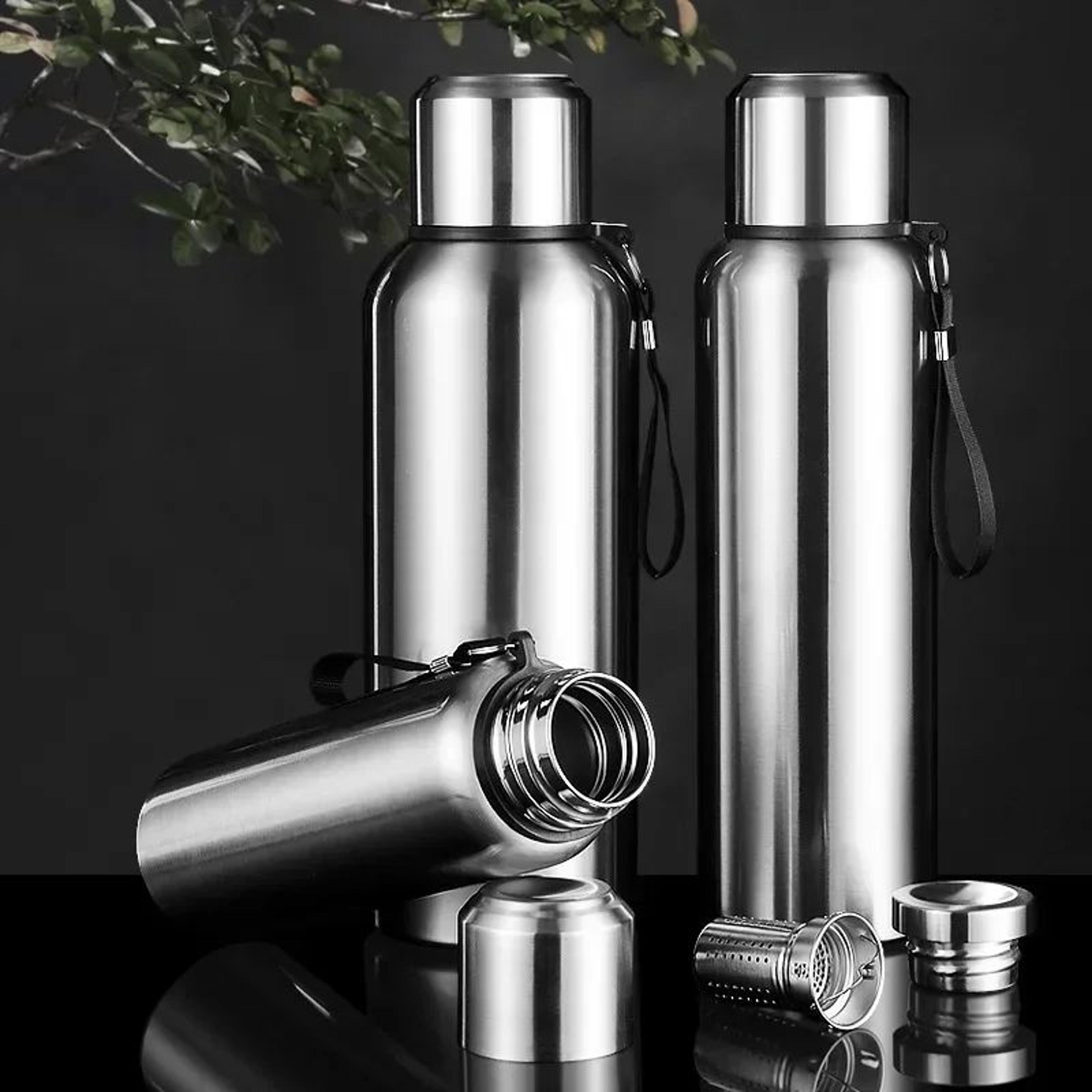 Large Capacity Stainless Steel Insulated Thermos Tumbler  Vacuum Thermal Travel Mug For Hot  Cold D 4