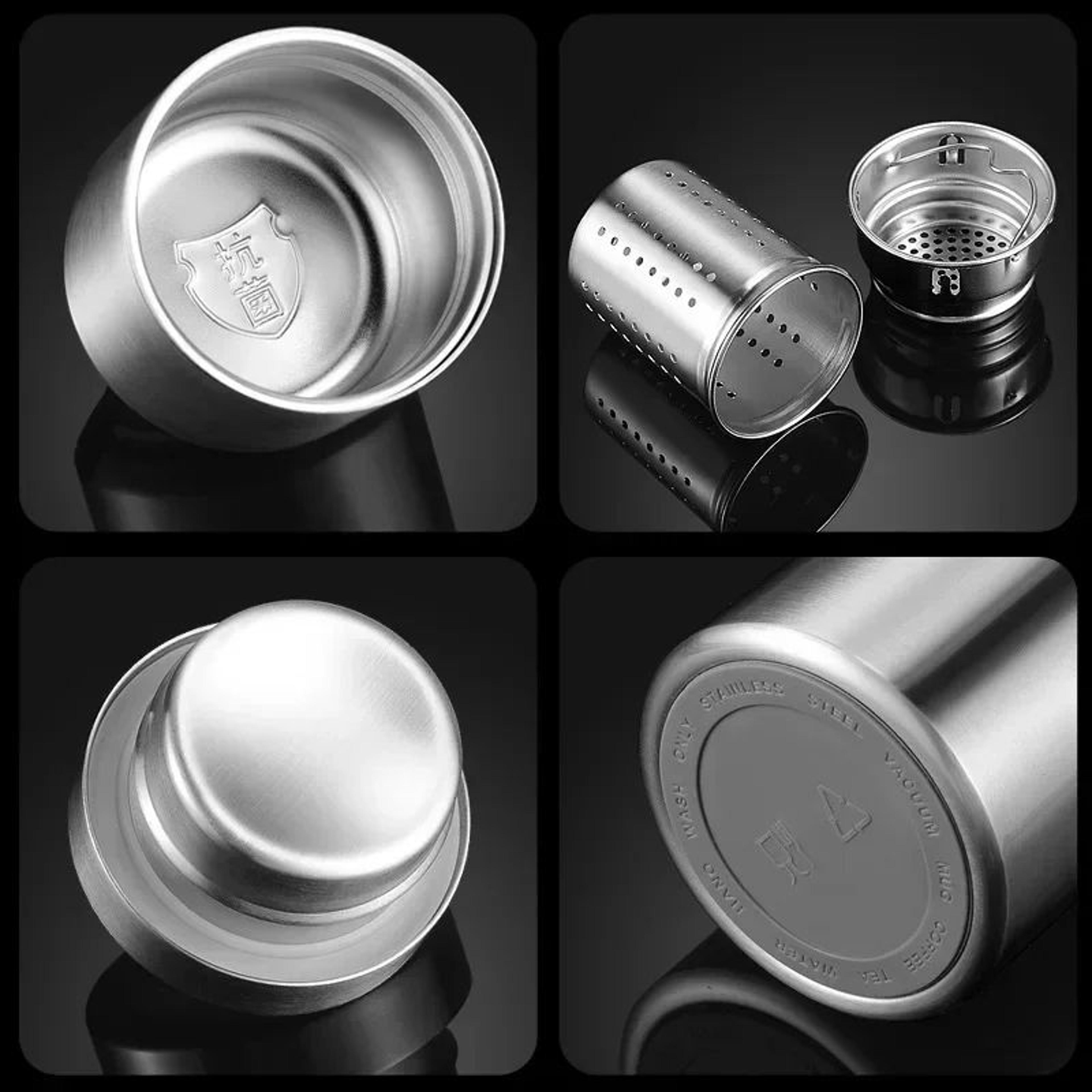 Large Capacity Stainless Steel Insulated Thermos Tumbler  Vacuum Thermal Travel Mug For Hot  Cold D 5