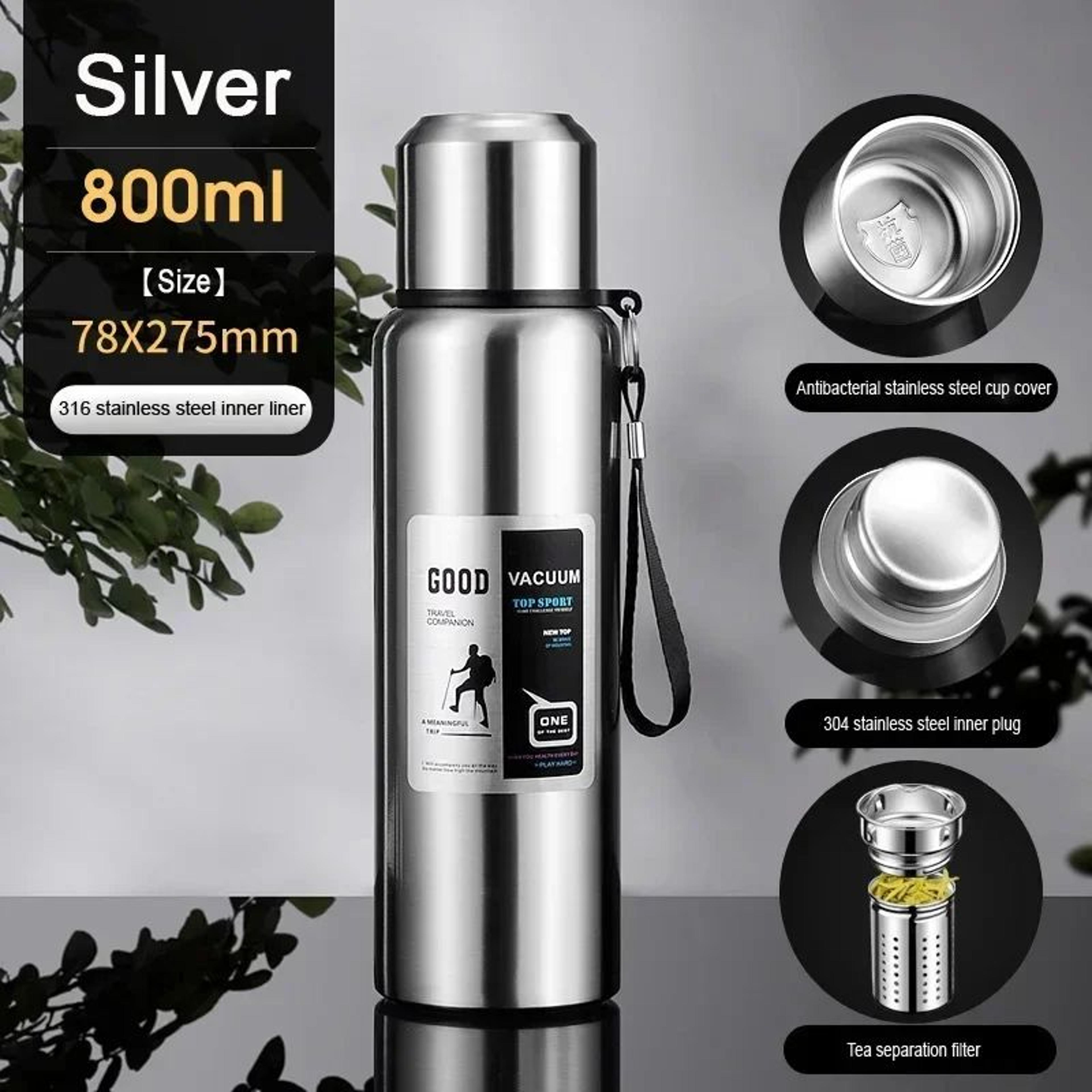 Large Capacity Stainless Steel Insulated Thermos Tumbler  Vacuum Thermal Travel Mug For Hot  Cold D 12