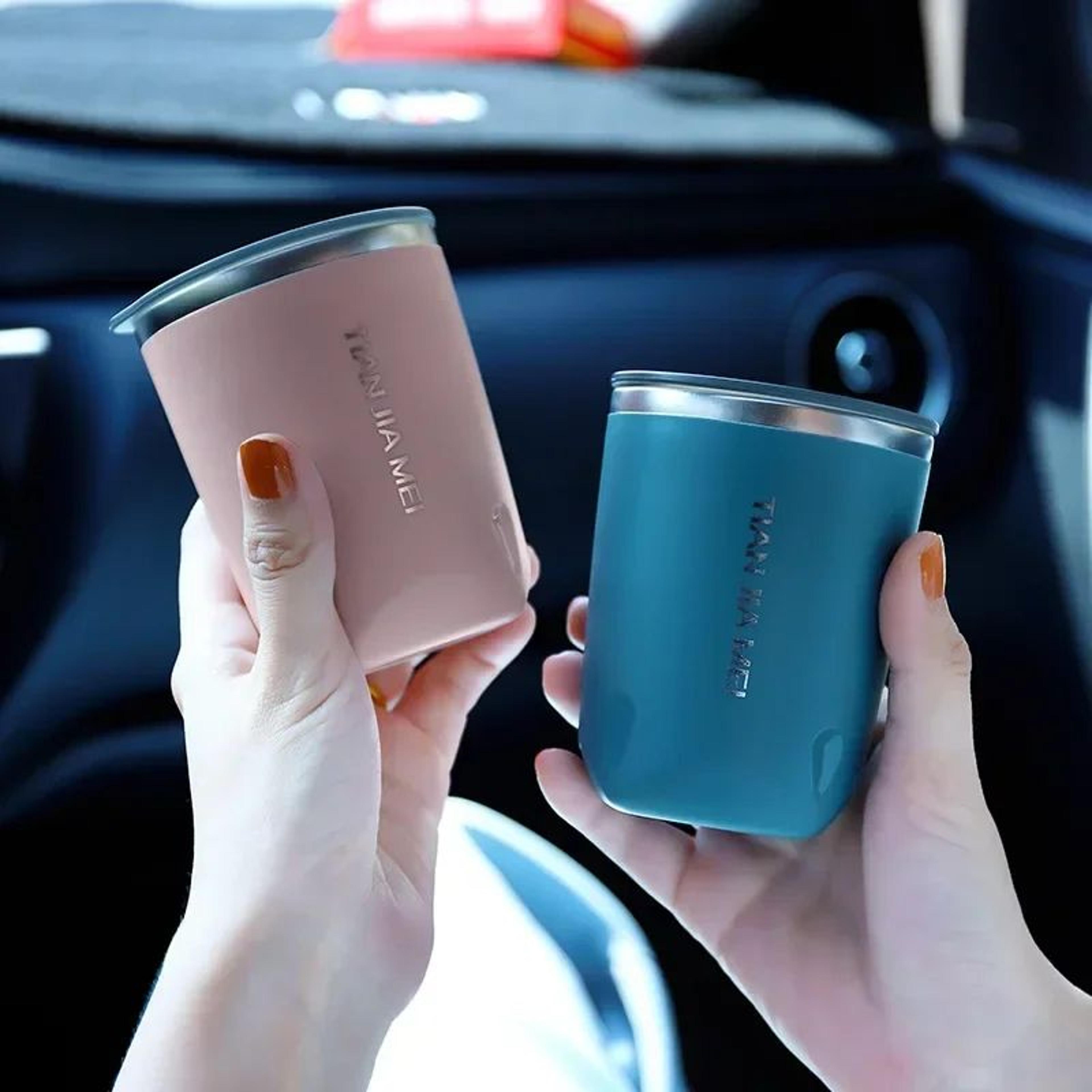 Stainless Steel Insulated Thermos Cup  Portable Leakproof Coffee  Milk Travel Mug 0