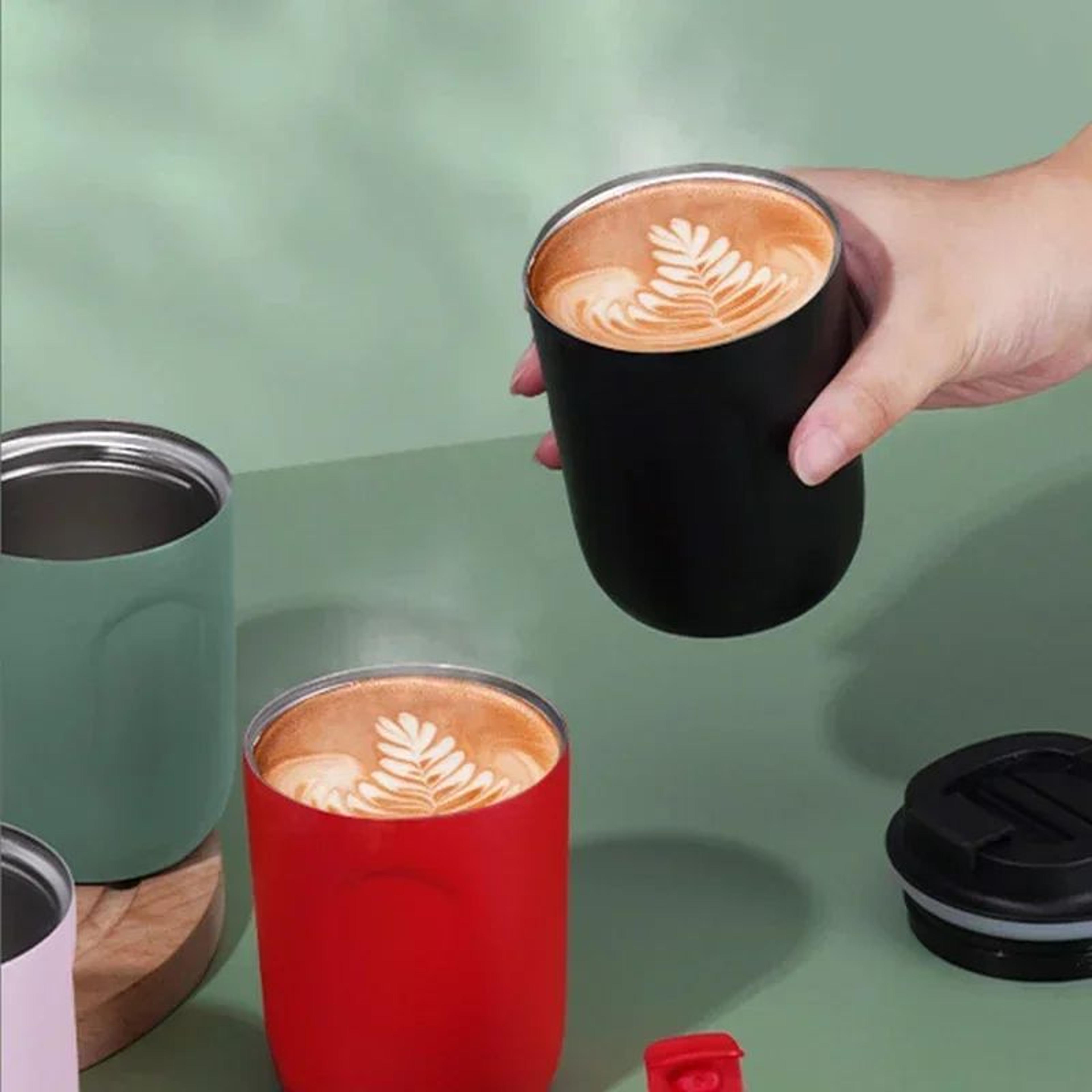 Mini 316 Stainless Steel Insulated Coffee Thermos  Leakproof Double Wall Travel Mug 3
