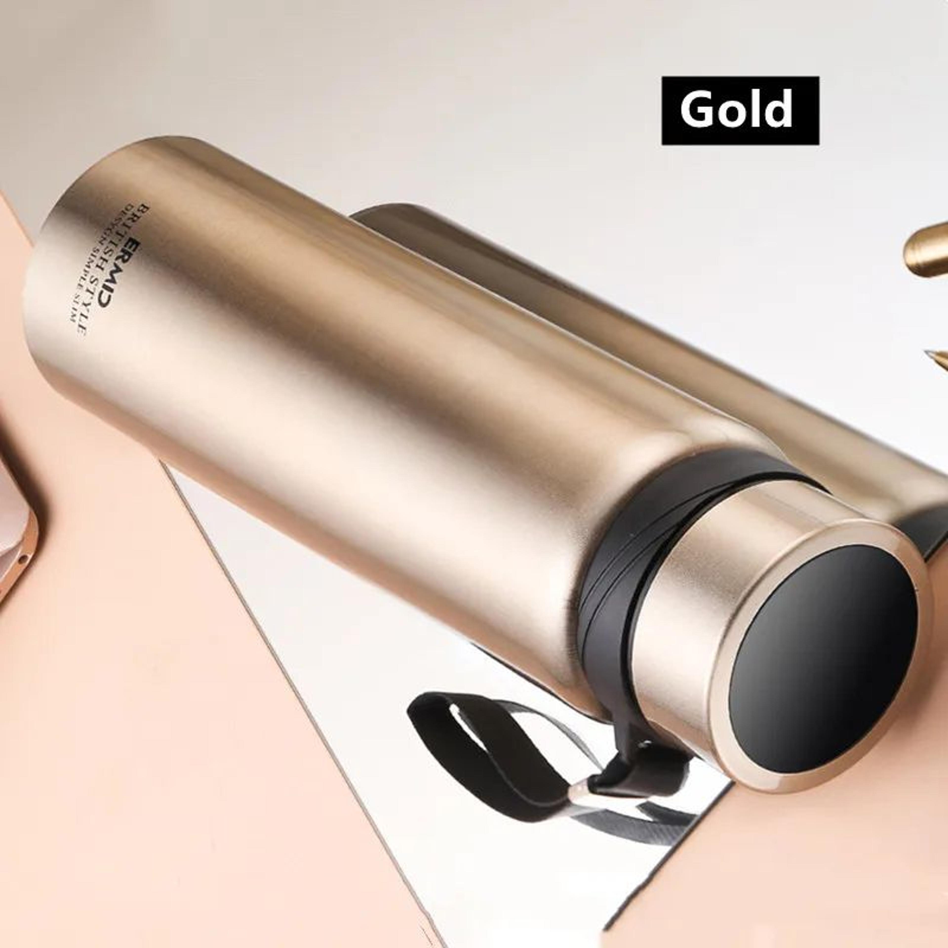 Double Wall 304 Stainless Steel Vacuum Flask With Filter  Large Capacity Leakproof Sport Thermos 8