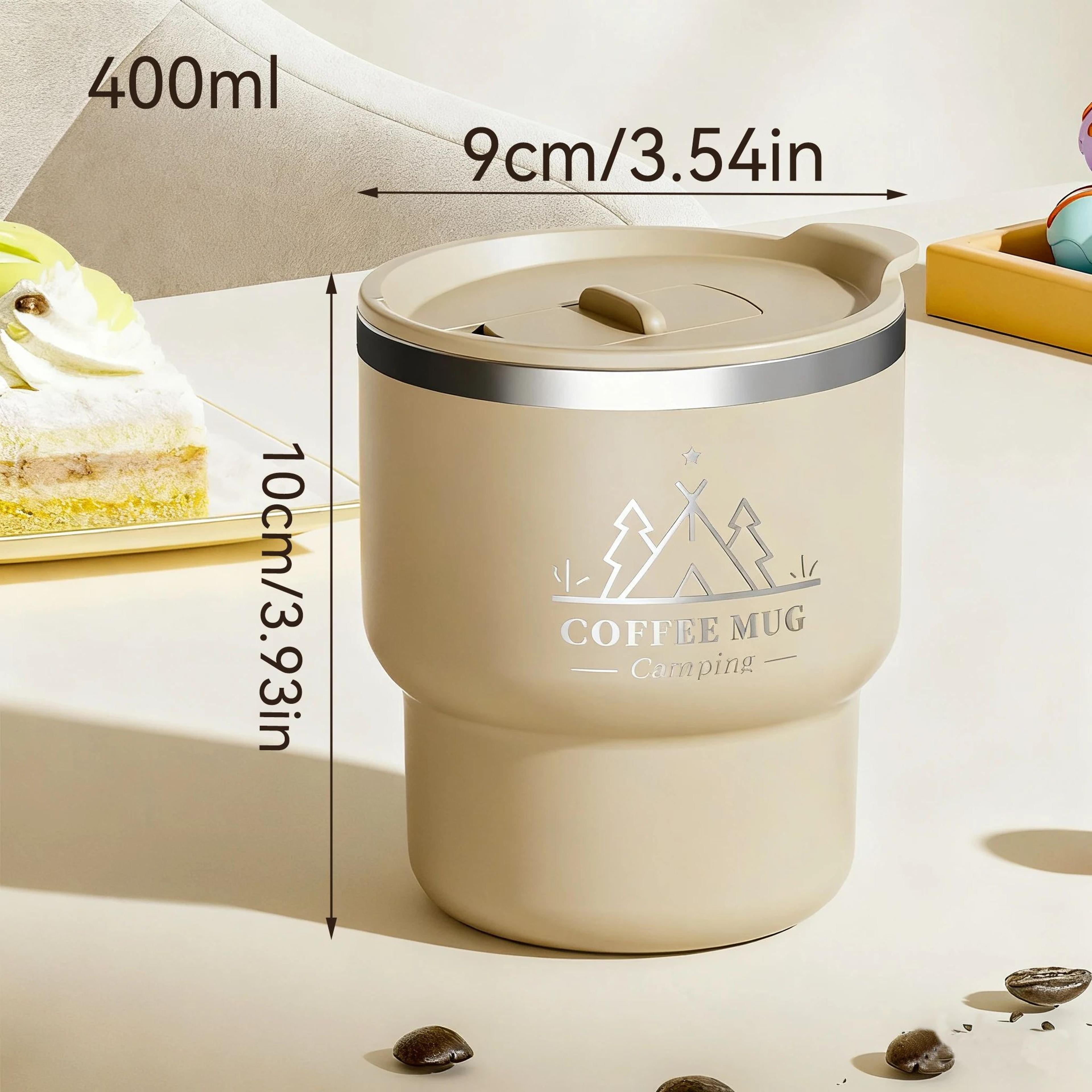 135 Fl Oz 304 Stainless Steel Insulated Thermal Cup  Double Wall Leakproof Office Coffee  Water Tum 6
