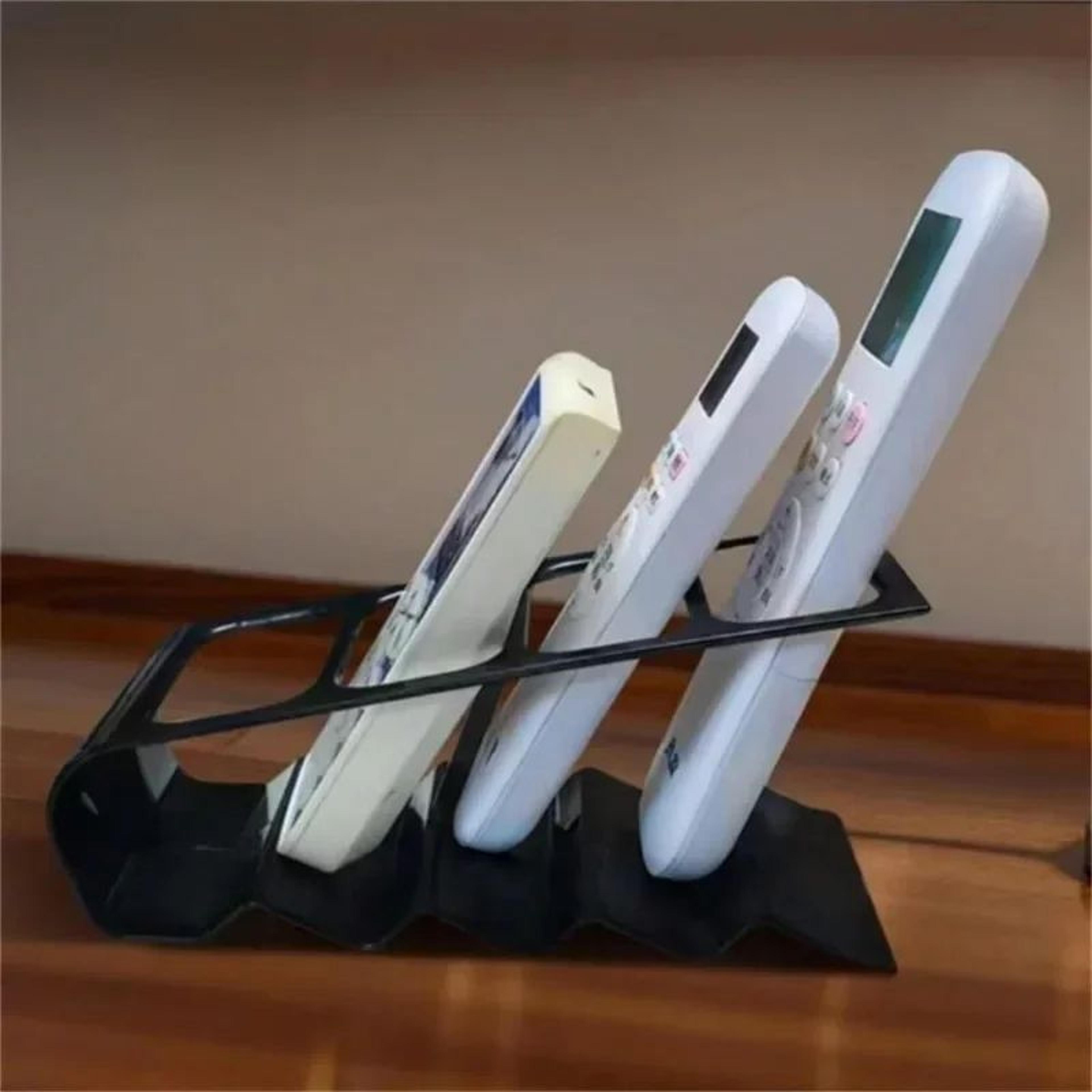 Plastic Desktop Remote Control Storage Rack  Household TV  AC Remote Organizer Stand 2
