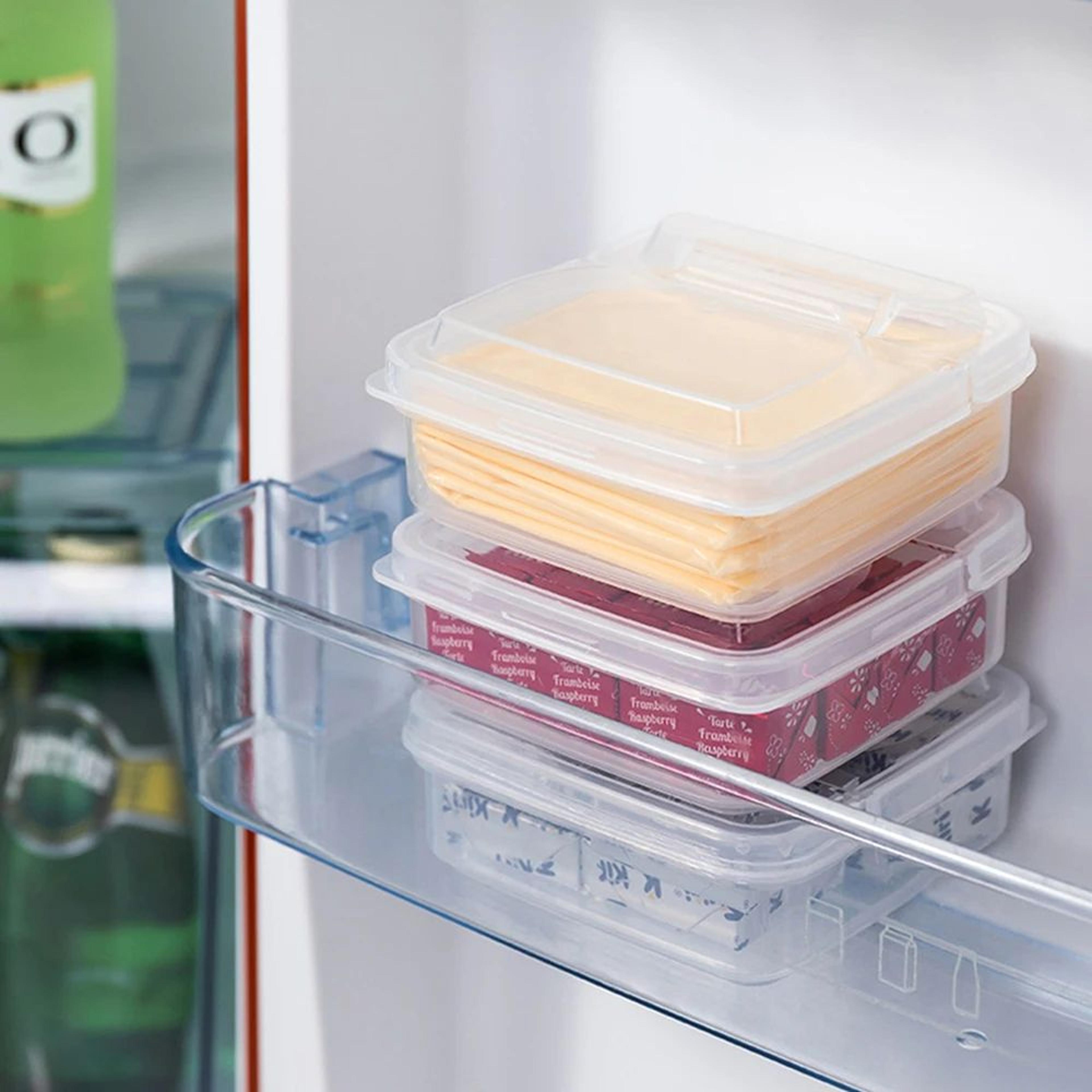 Airtight Food Storage Boxes  BPAFree Stackable Cheese Fruit  Freezer Containers 1