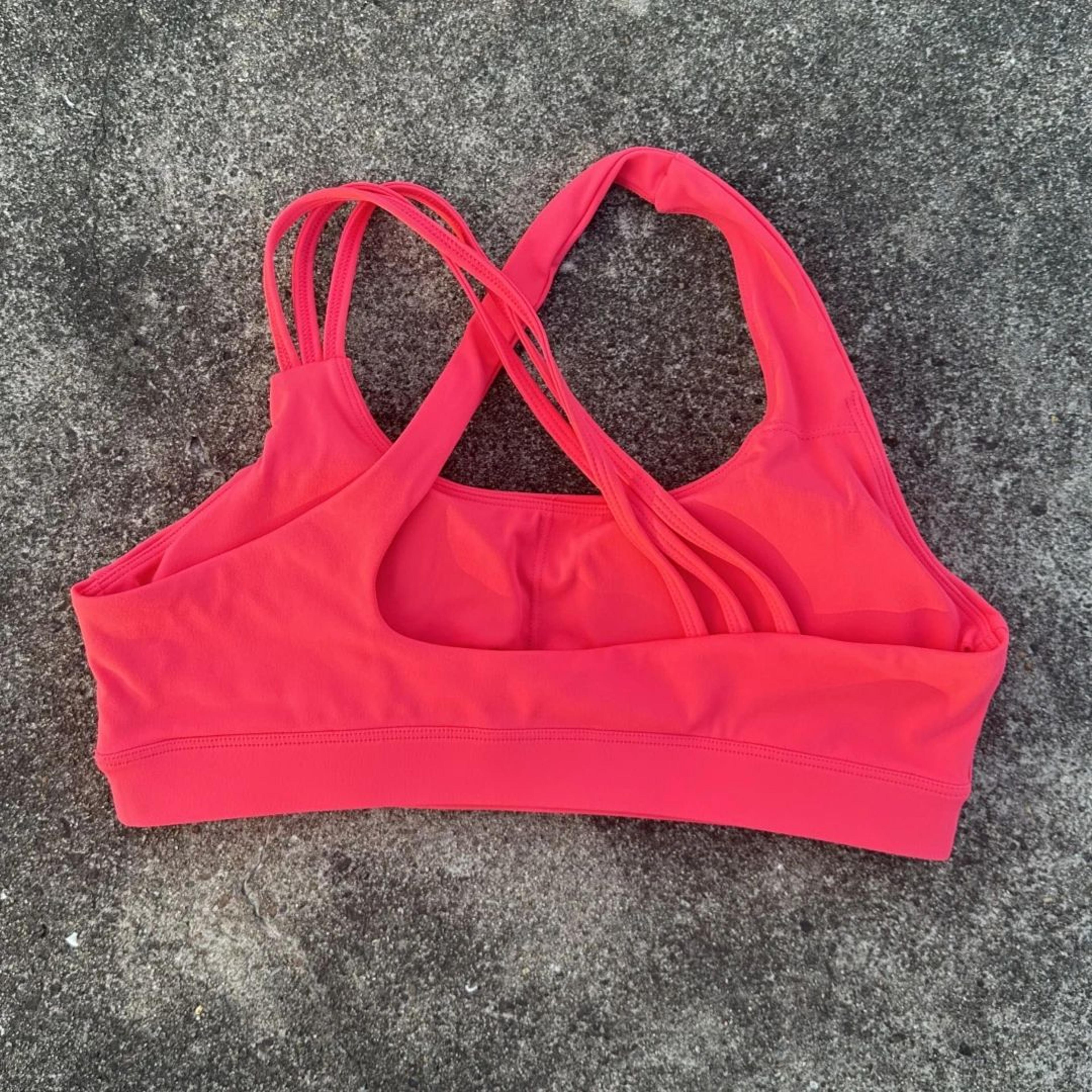 Womens HighStrength Cross Back Sports Bra  Solid Color Supportive Fitness  Yoga Top 11