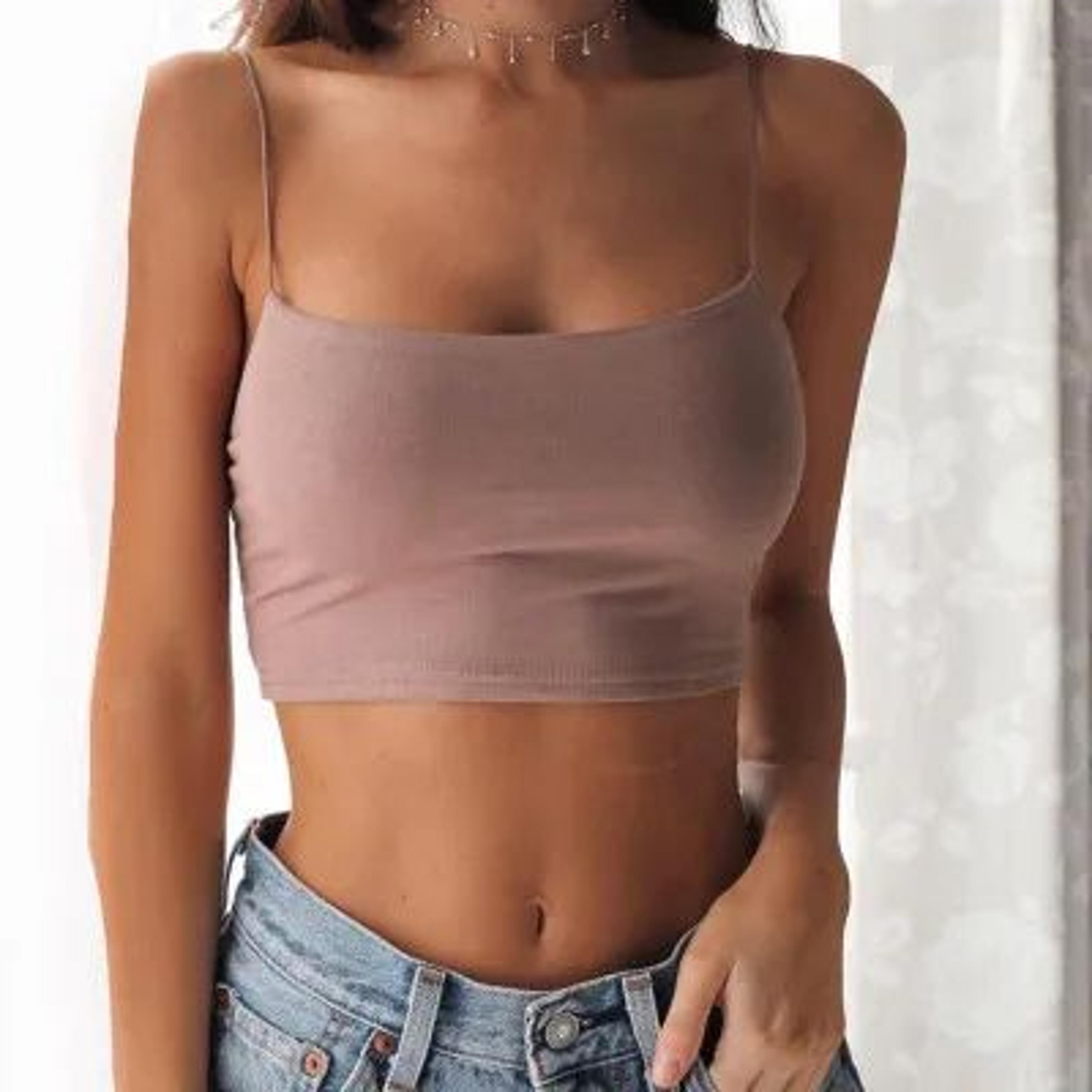 Sexy Black Halter Crop Top  Backless Sleeveless Summer Camisole For Women 7