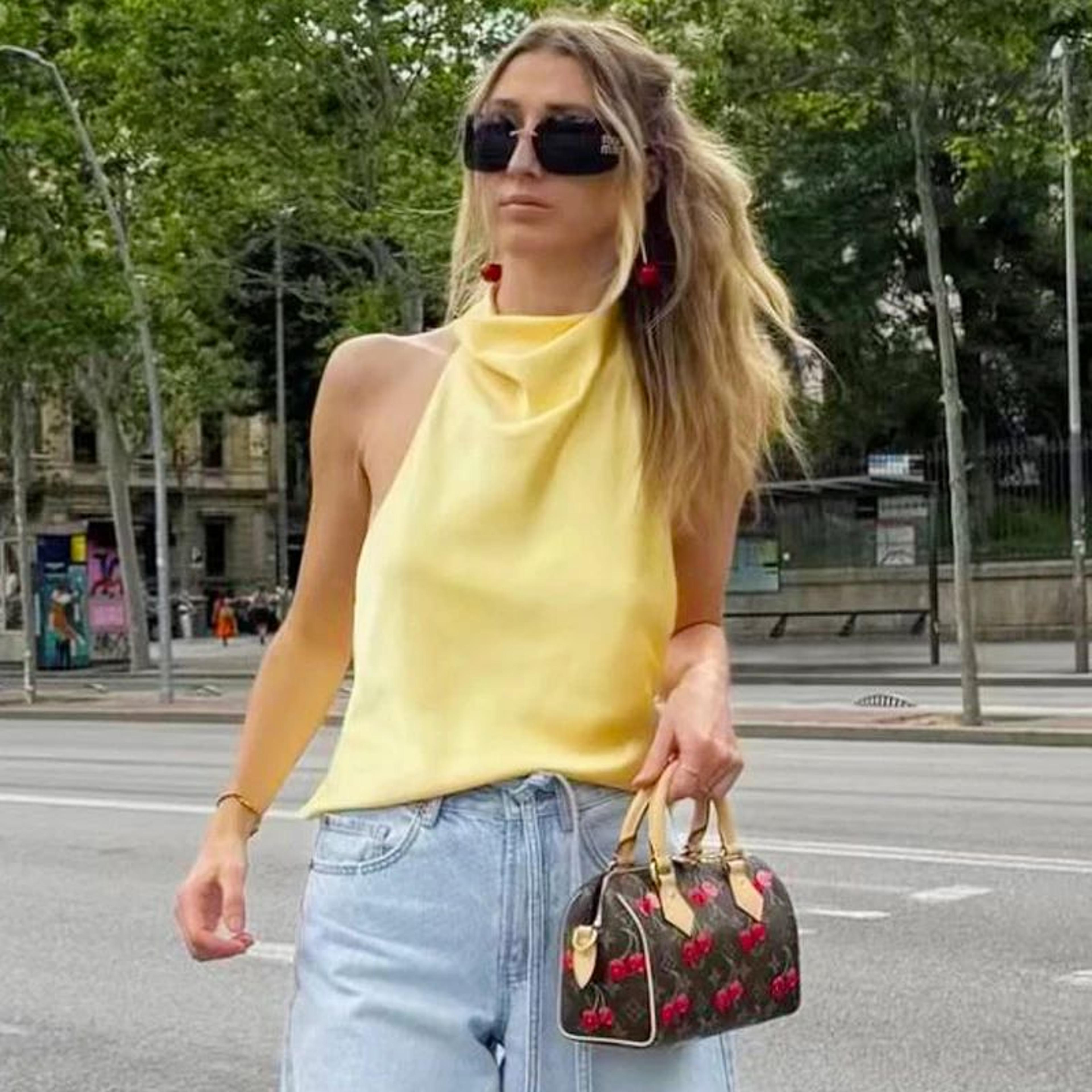 Womens Satin Halter Backless Corset Top  Elegant Summer Sexy Tank 3