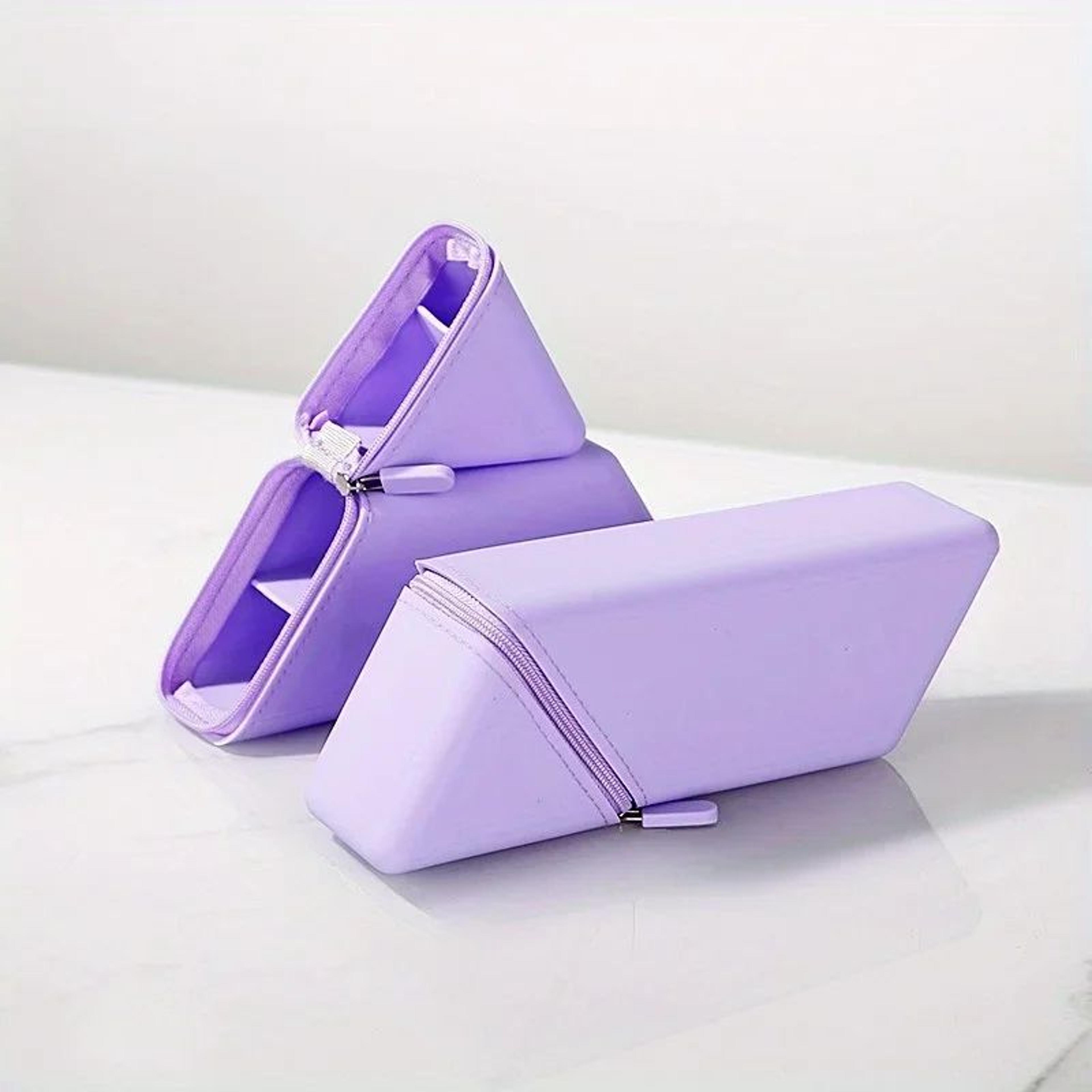Foldable Silicone Pen Holder  Flexible Desktop Office  Study Organizer Cup 3