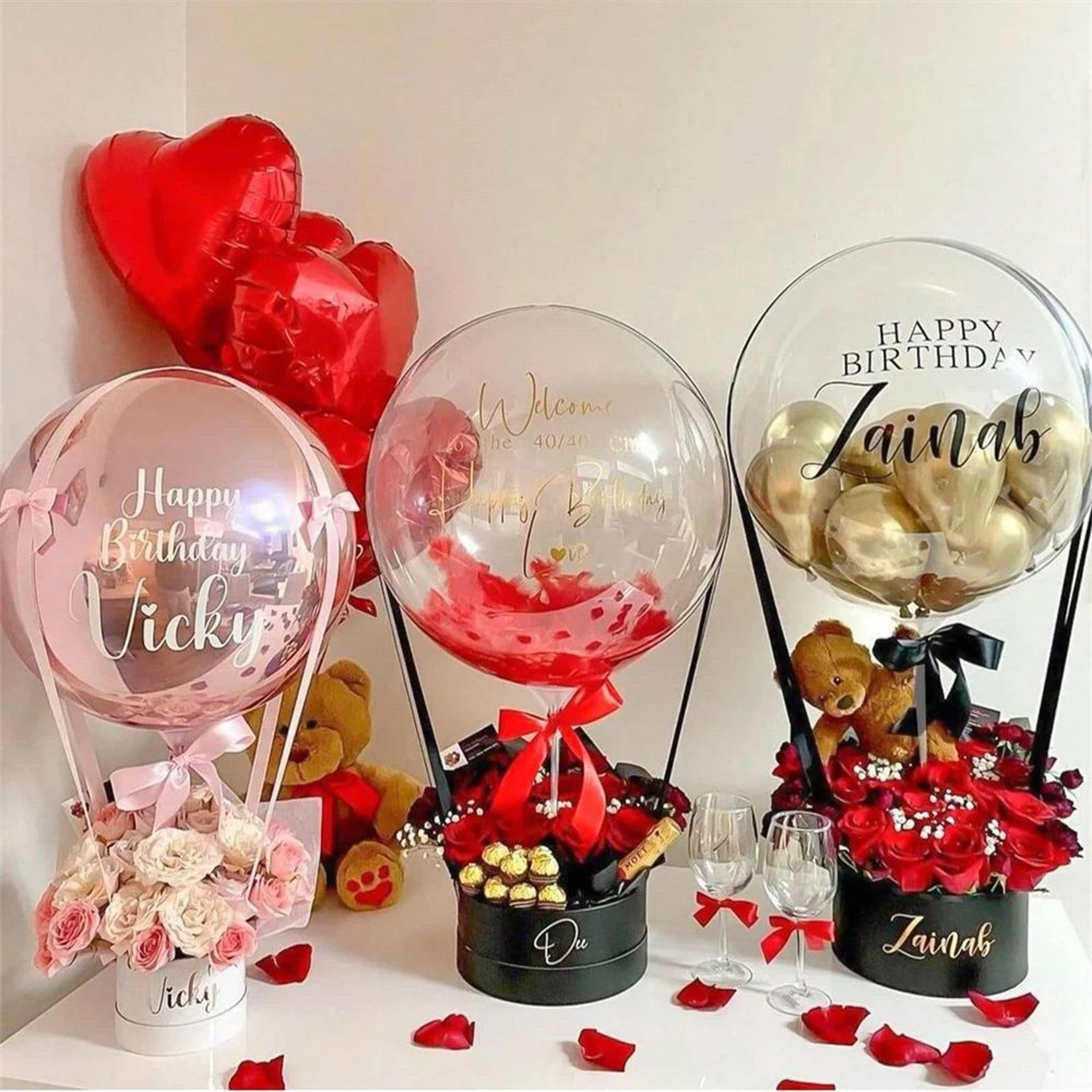 1575 In Clear BOBO Balloon Sticks With Cups  10pcs Long Transparent Balloon Holders For Birthday  G 4