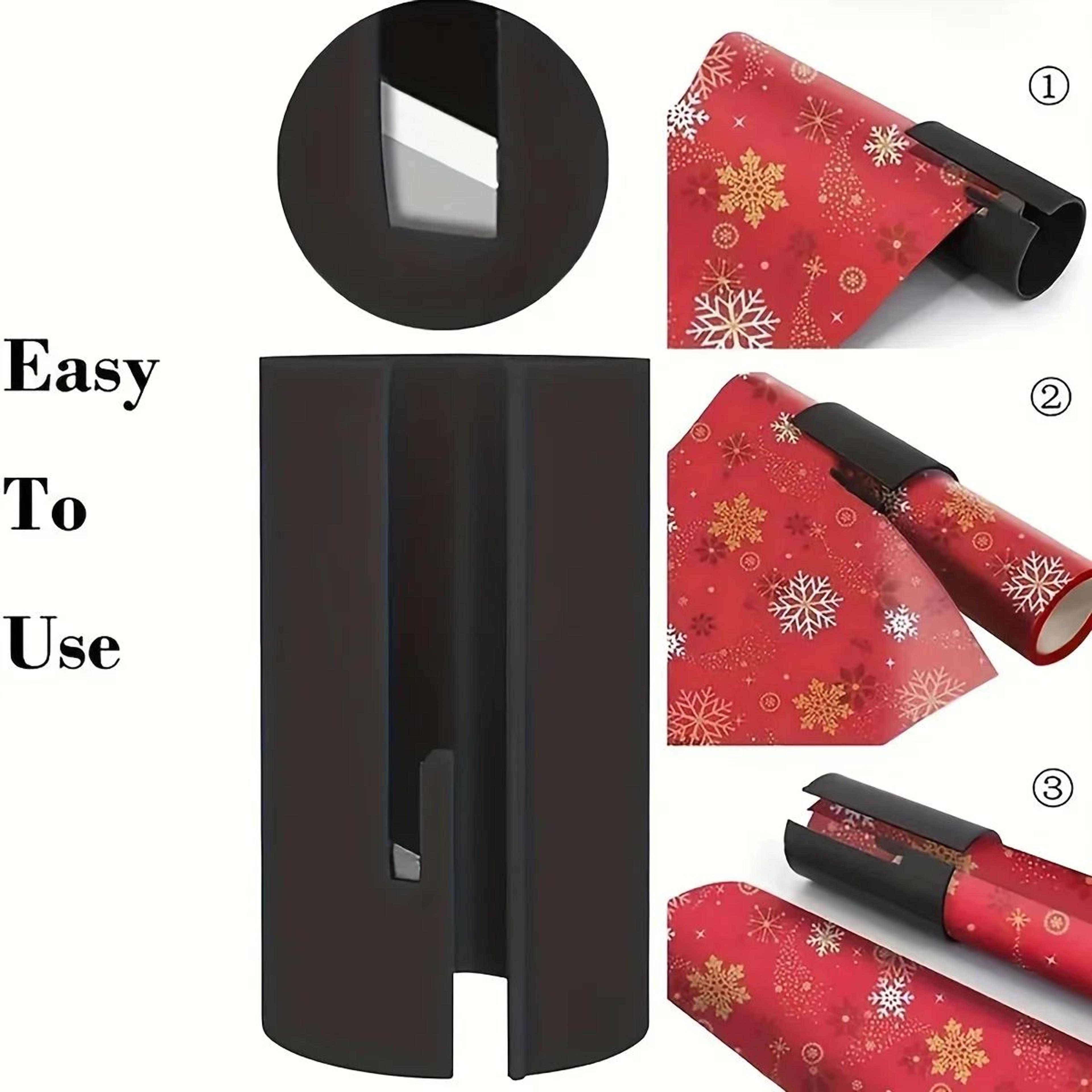 Portable Mini Wrapping Paper Cutter  Christmas Gift Wrap Cutting Tool 3